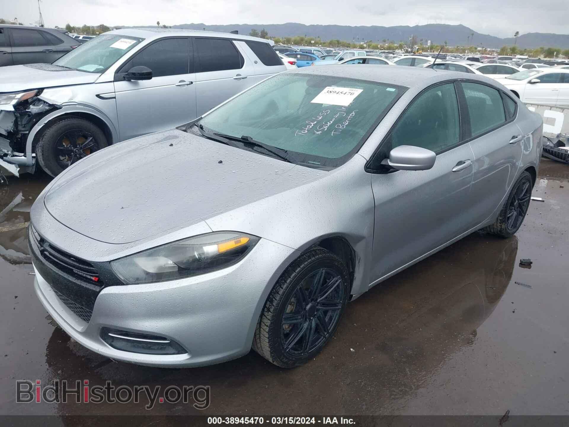 2016 DODGE DART - VIN: 1C3CDFAA7GD555949 - Photo 2