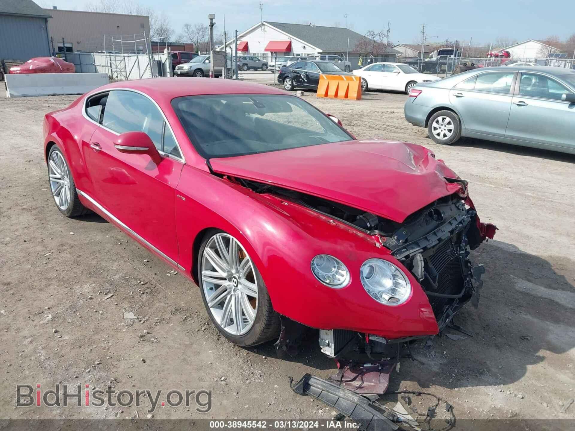 Photo SCBFC7ZA9DC083554 - BENTLEY CONTINENTAL GT 2013