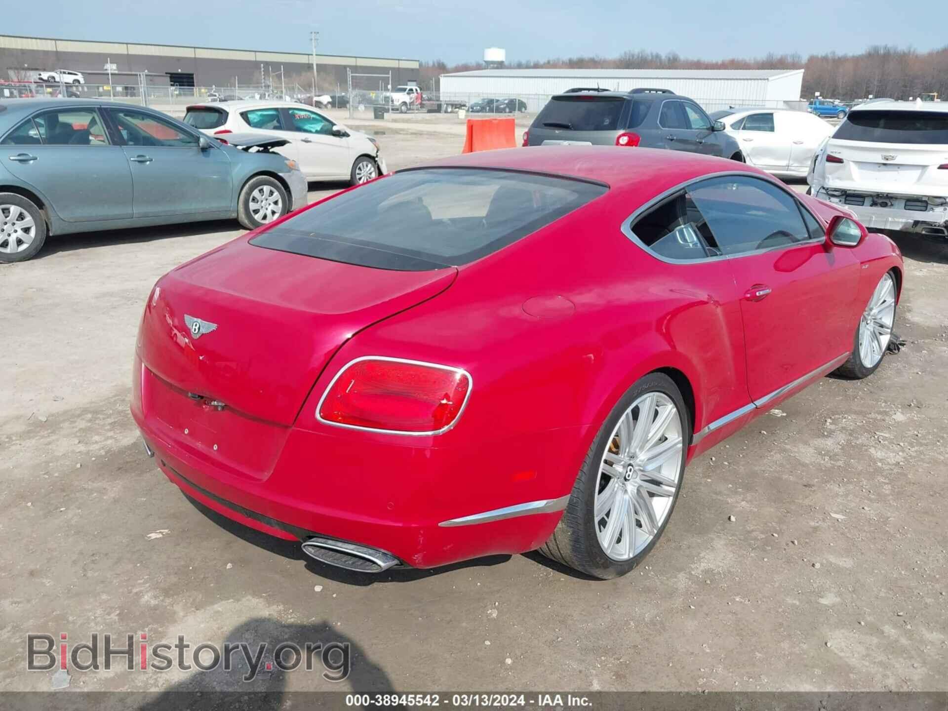 2013 BENTLEY CONTINENTAL GT - VIN: SCBFC7ZA9DC083554 - Фото 4