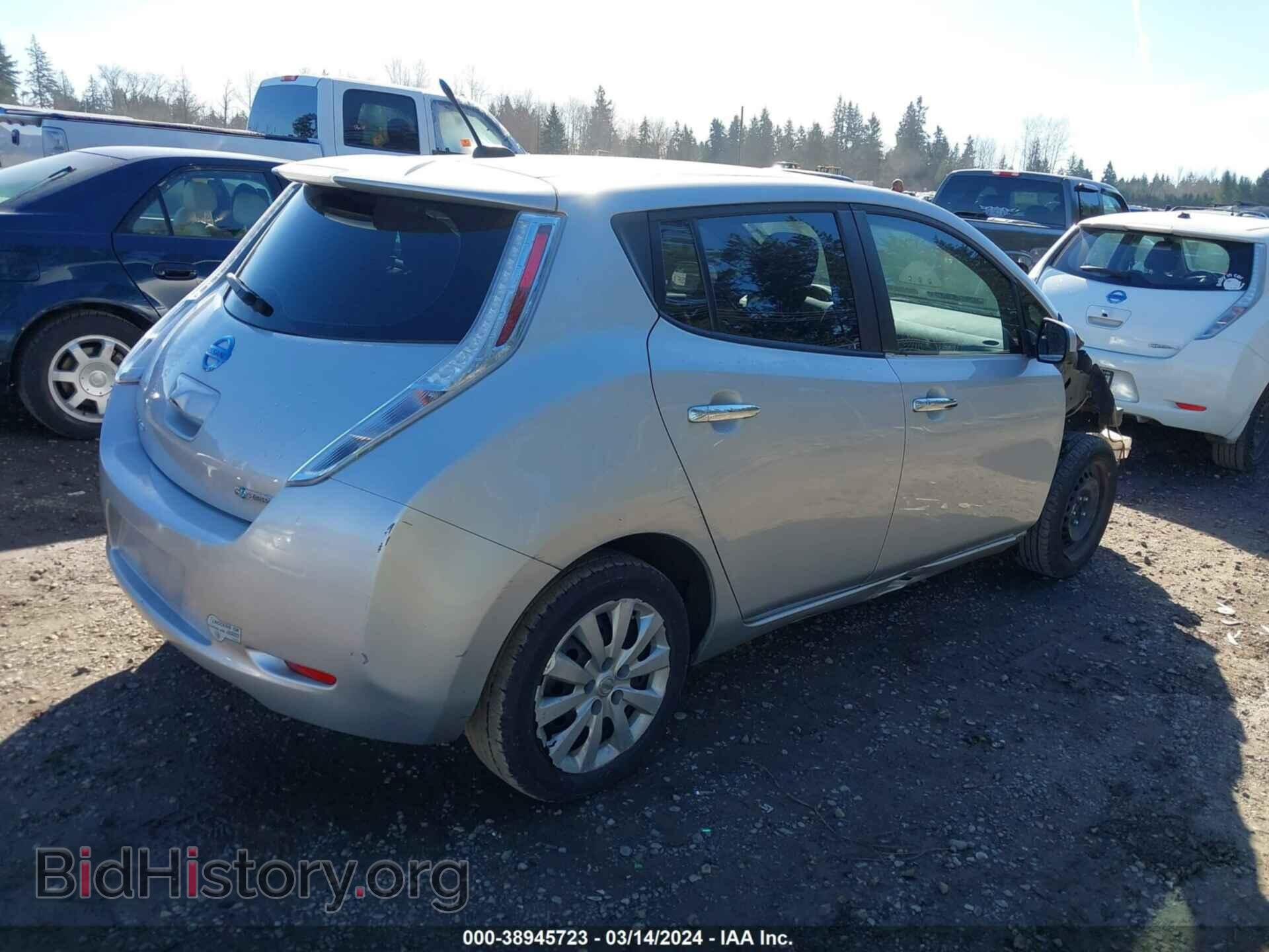 2013 NISSAN LEAF - VIN: 1N4AZ0CP9DC420899 - Фото 4