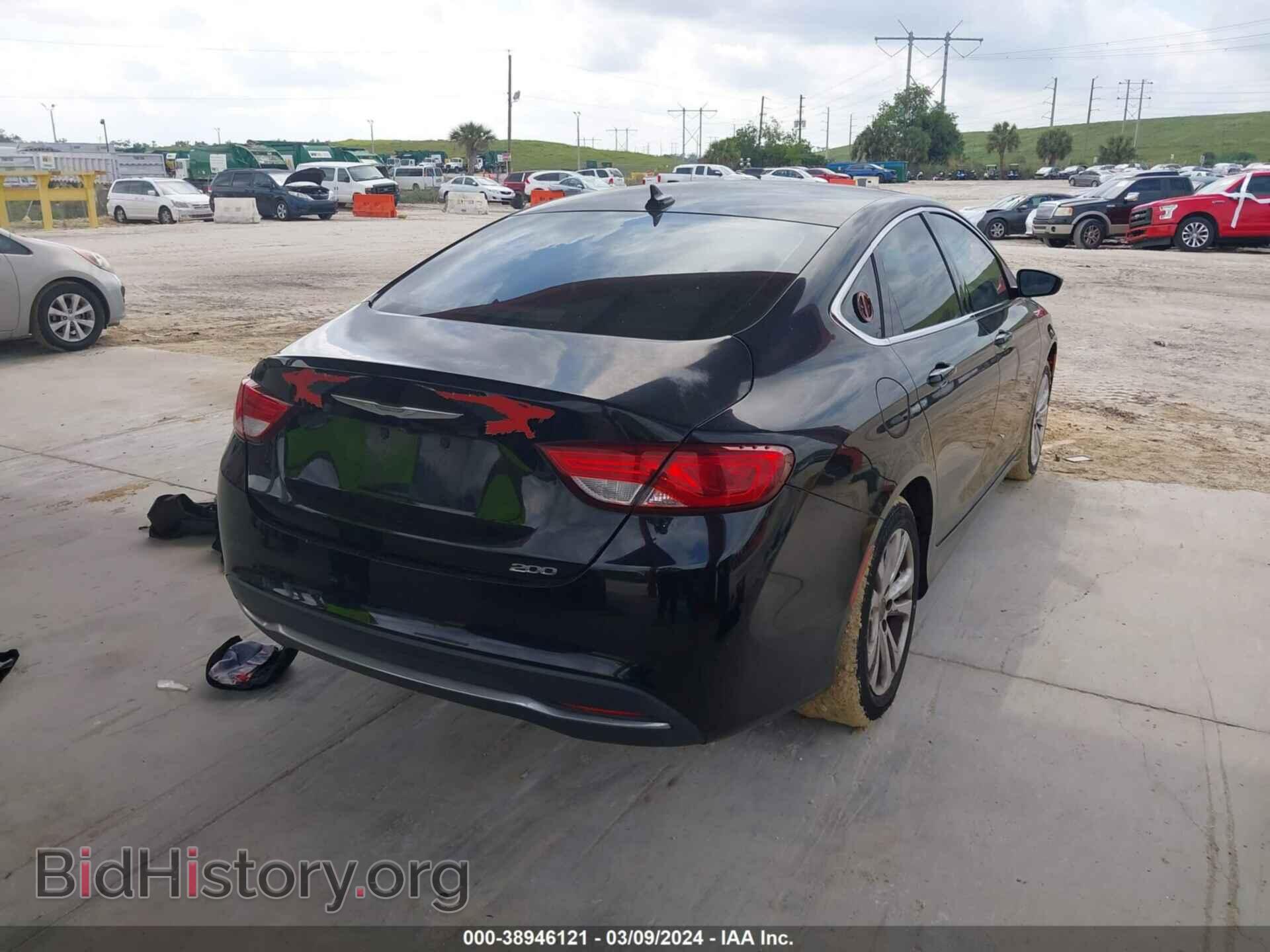 2015 CHRYSLER 200 - VIN: 1C3CCCAB3FN647272 - Фото 4