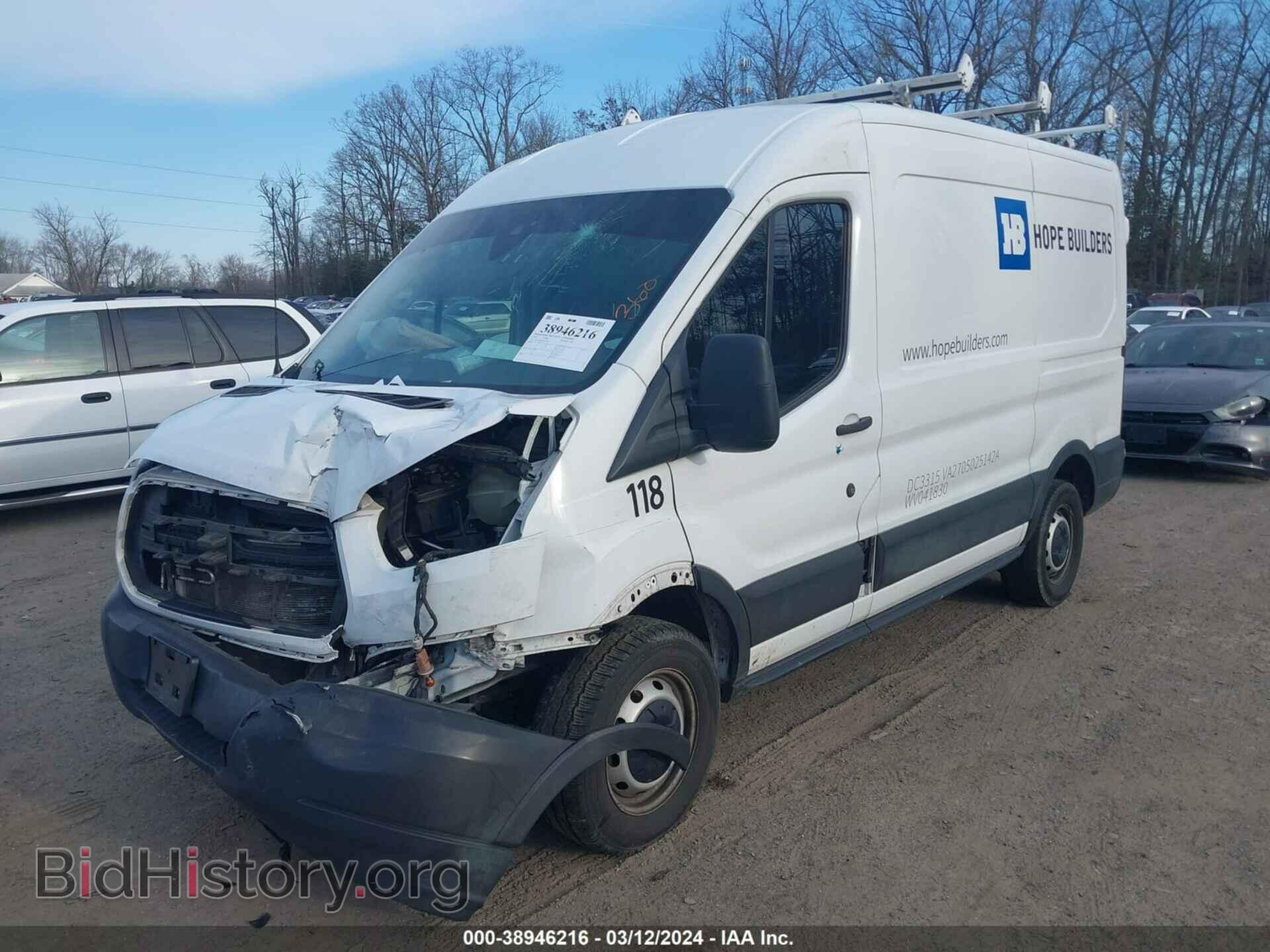 2019 FORD TRANSIT-250 - VIN: 1FTYR1CMXKKB27455 - Фото 2