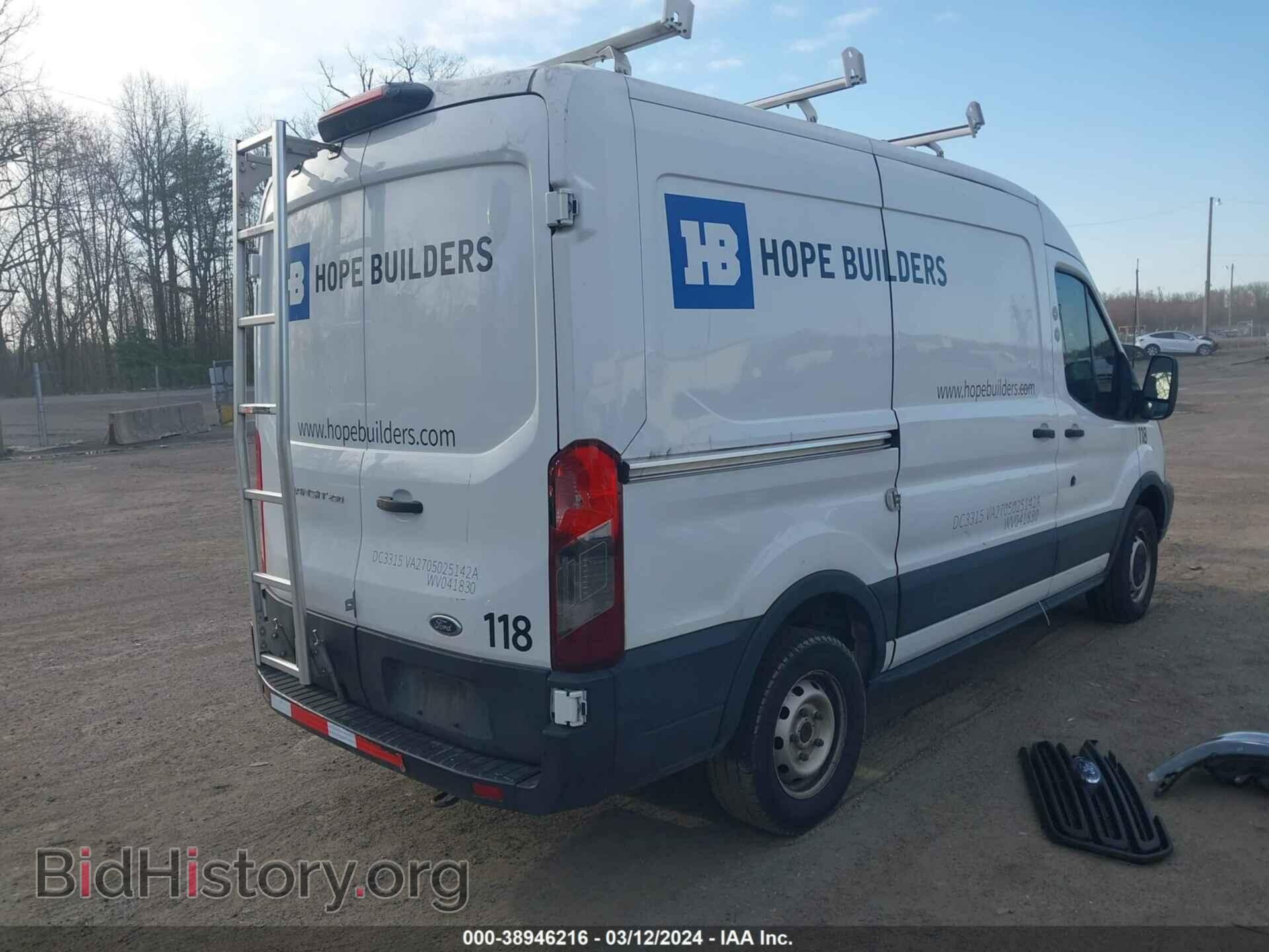 2019 FORD TRANSIT-250 - VIN: 1FTYR1CMXKKB27455 - Фото 4