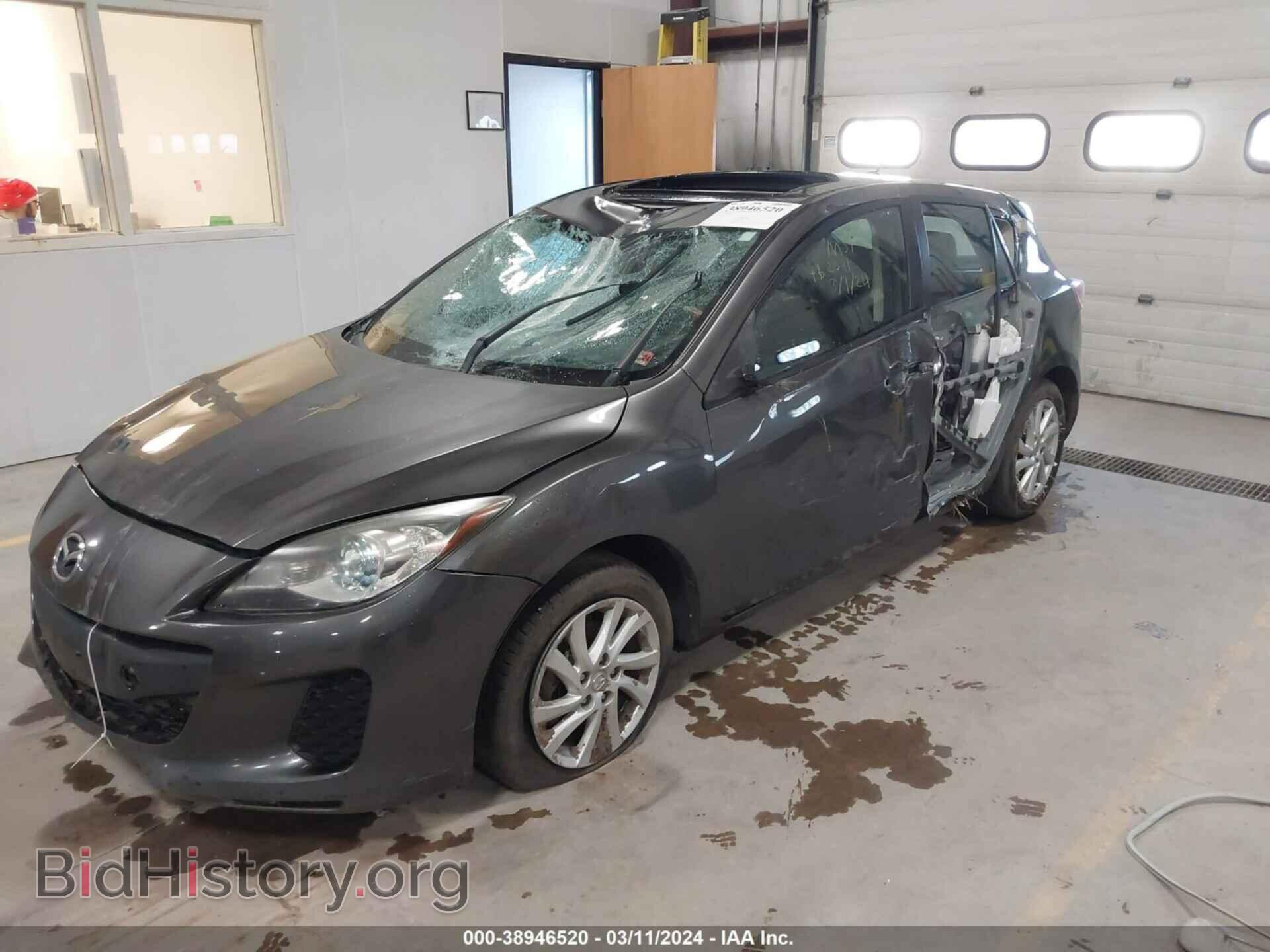 2012 MAZDA MAZDA3 - VIN: JM1BL1M80C1543689 - Фото 2