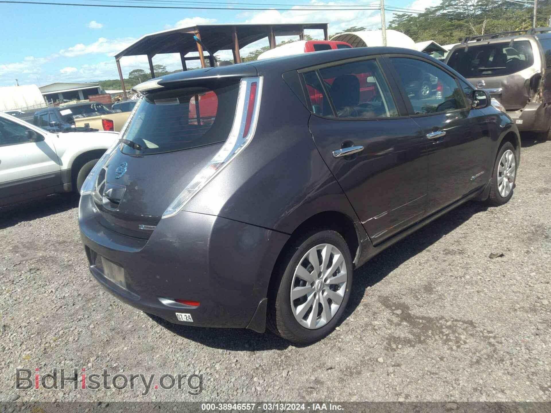 2013 NISSAN LEAF - VIN: 1N4AZ0CP9DC413113 - Фото 4