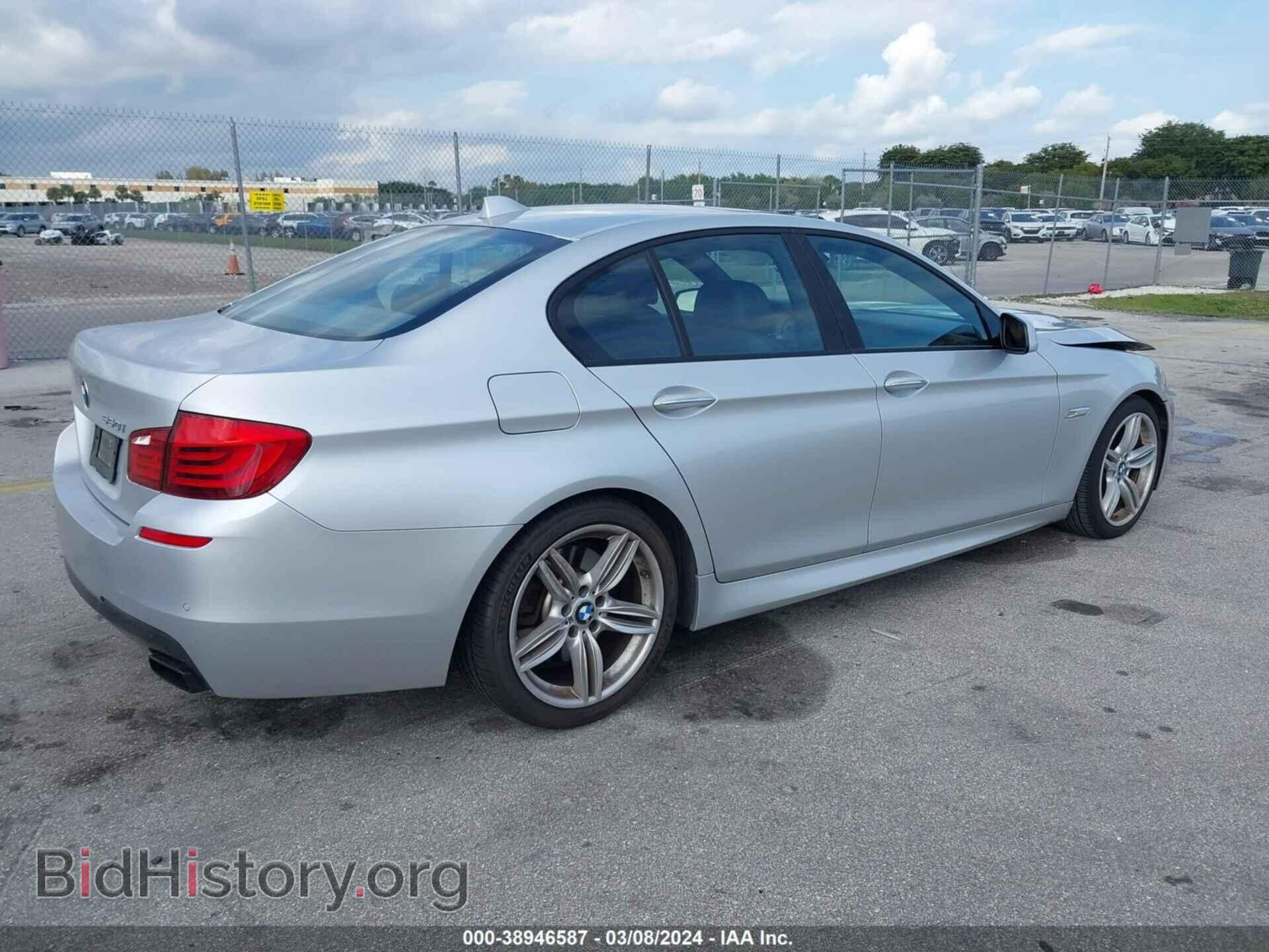 2013 BMW 550I - VIN: WBAFR9C56DDX80772 - Фото 4