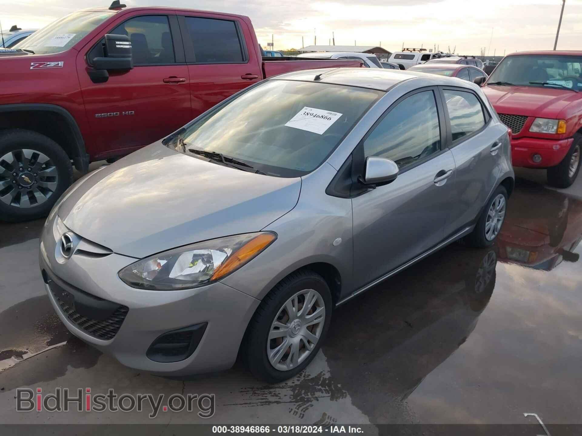 2012 MAZDA MAZDA2 - VIN: JM1DE1KY2C0149767 - Фото 2