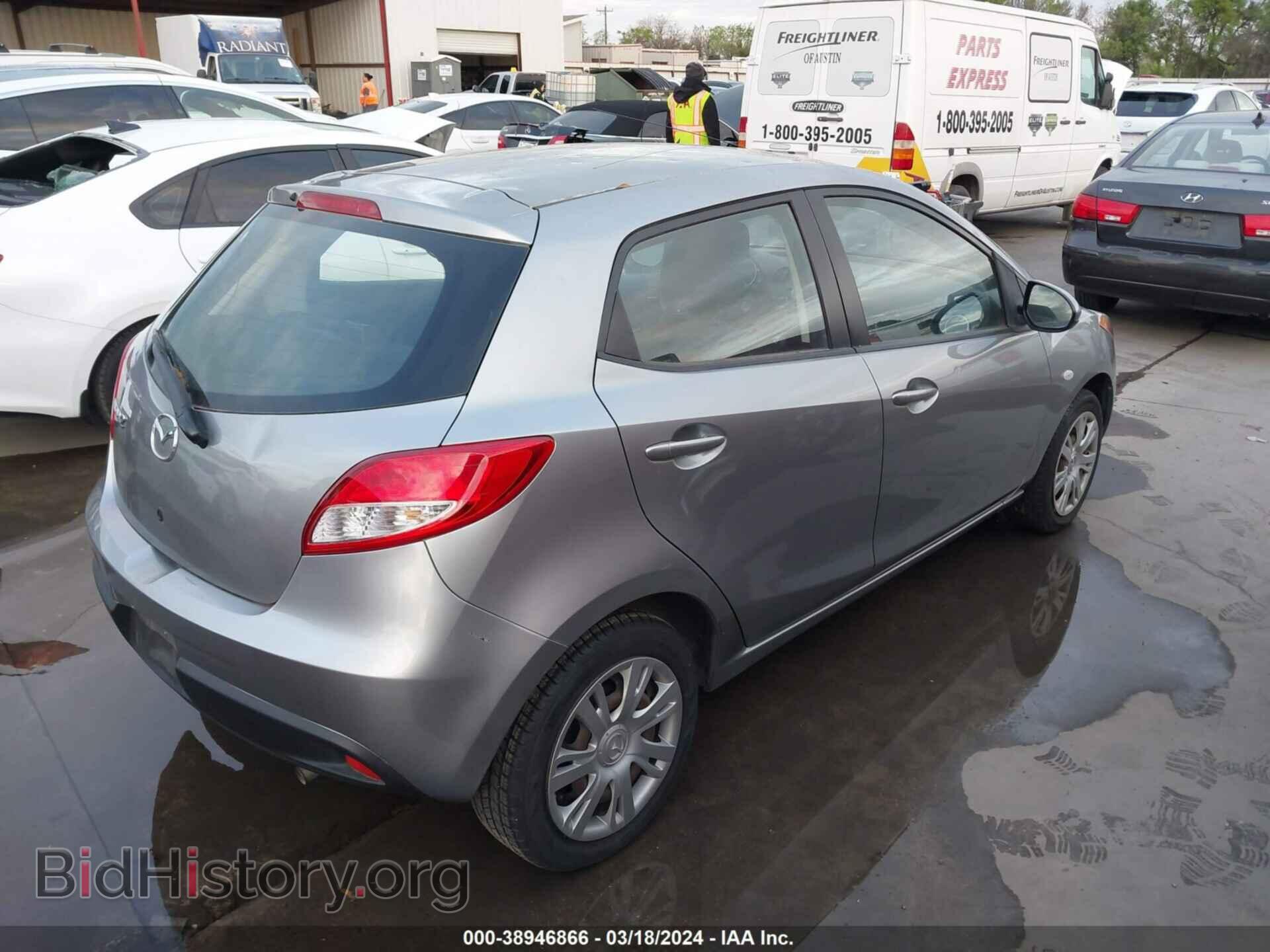 2012 MAZDA MAZDA2 - VIN: JM1DE1KY2C0149767 - Фото 4
