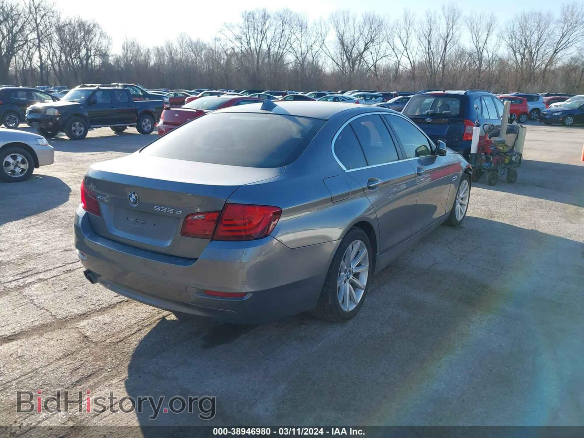 2014 BMW 535D - VIN: WBAFV3C50EDZ33656 - Фото 4