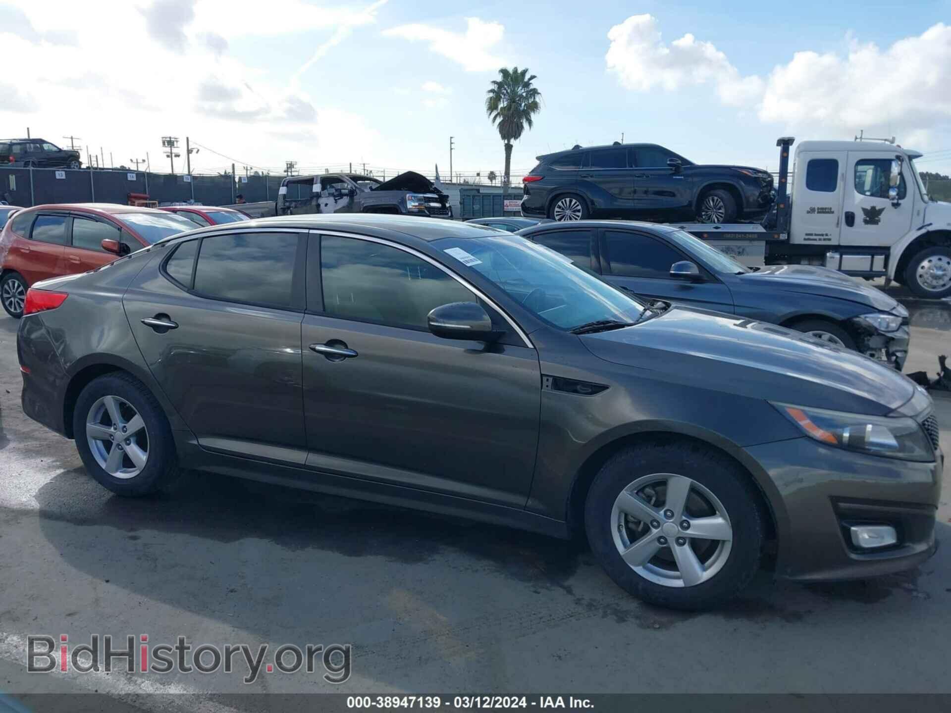 2015 KIA OPTIMA - VIN: 5XXGM4A76FG393483 - Фото 12