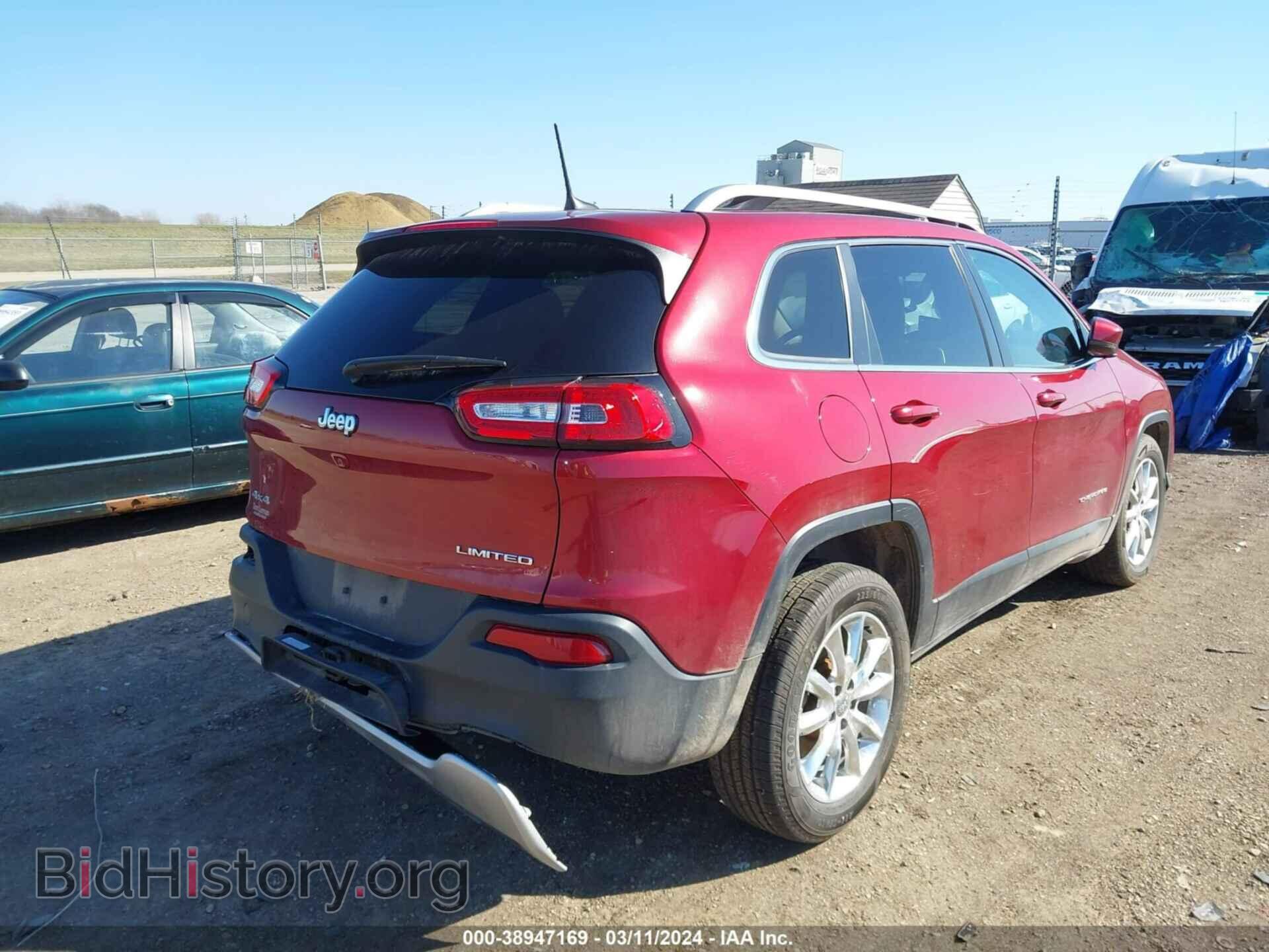 2016 JEEP CHEROKEE - VIN: 1C4PJMDB5GW105669 - Фото 4