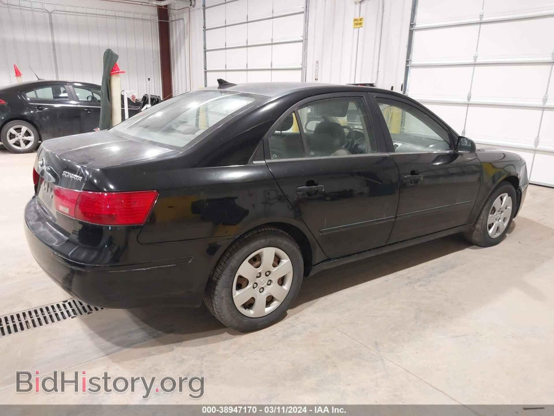 2009 HYUNDAI SONATA - VIN: 5NPET46C19H431498 - Фото 4