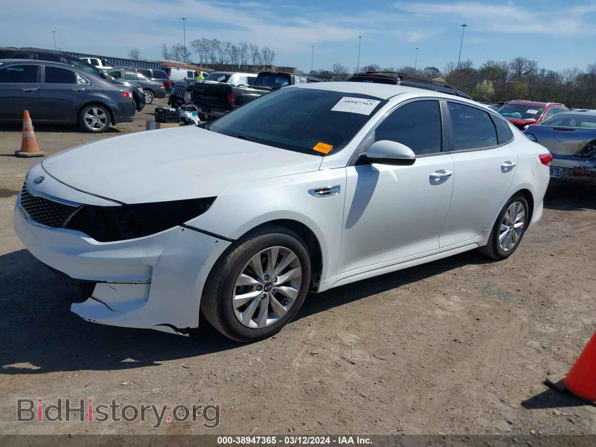 2017 KIA OPTIMA - VIN: 5XXGT4L30HG141504 - Фото 2