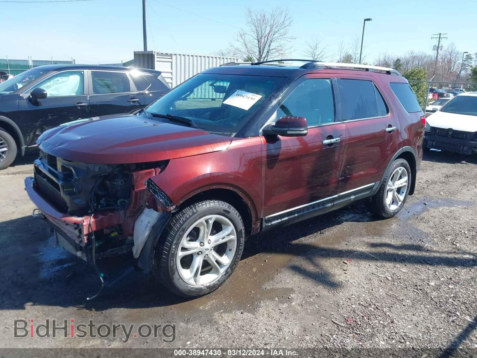 2012 FORD EXPLORER - VIN: 1FMHK8F83CGA37043 - Фото 2