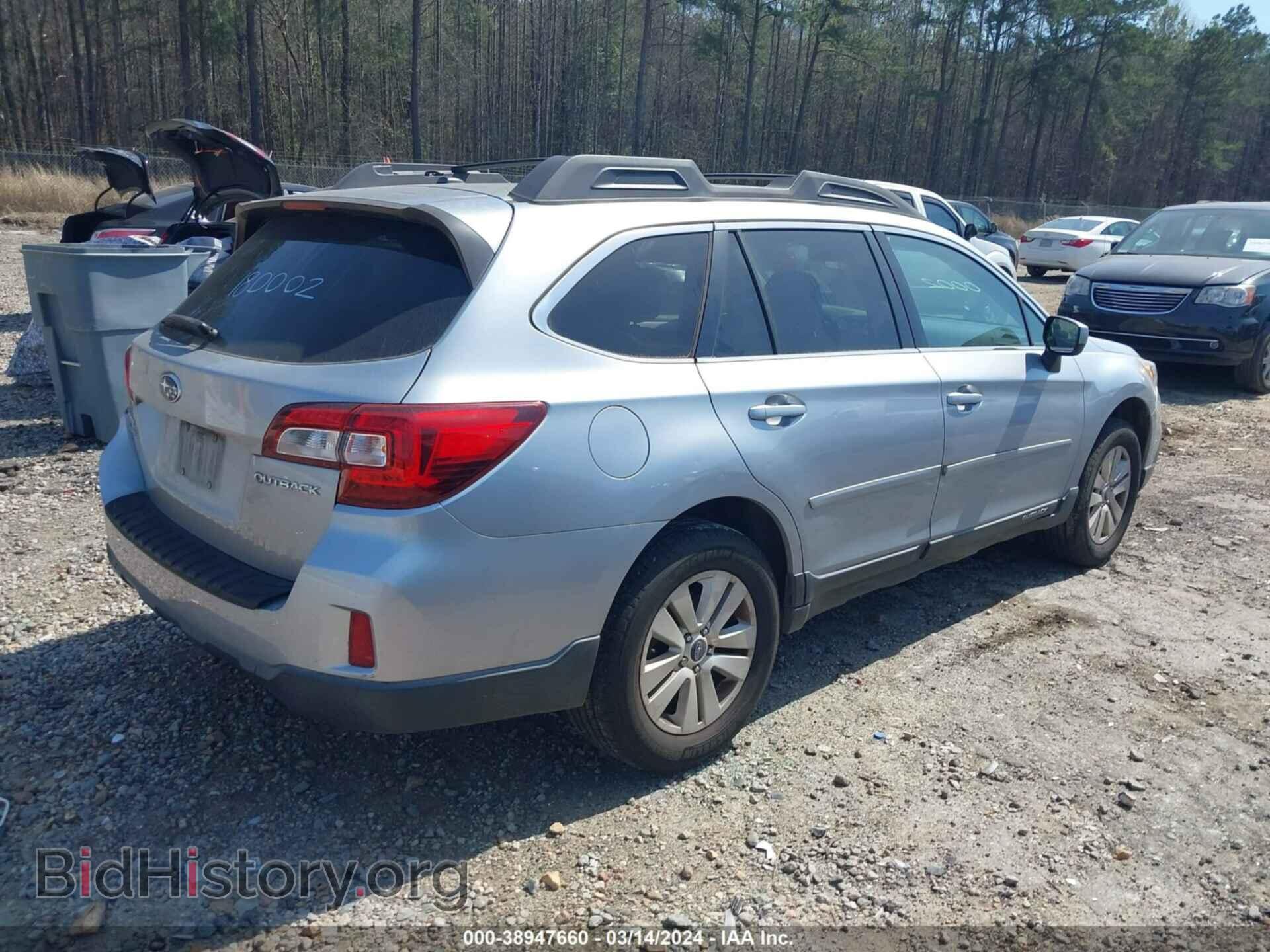 2015 SUBARU OUTBACK - VIN: 4S4BSBCC9F3298653 - Фото 4