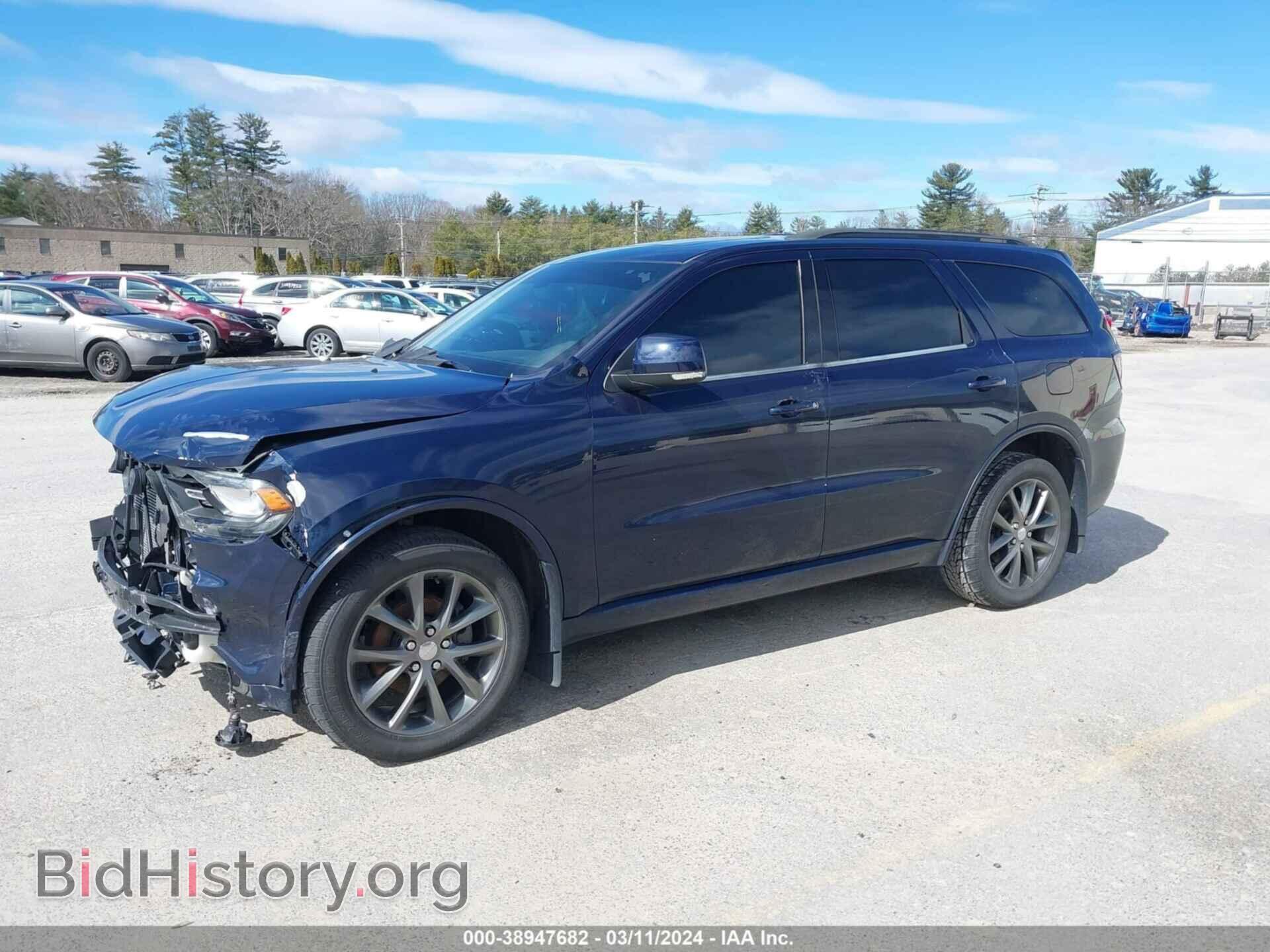 2017 DODGE DURANGO - VIN: 1C4RDJDG2HC839621 - Фото 2