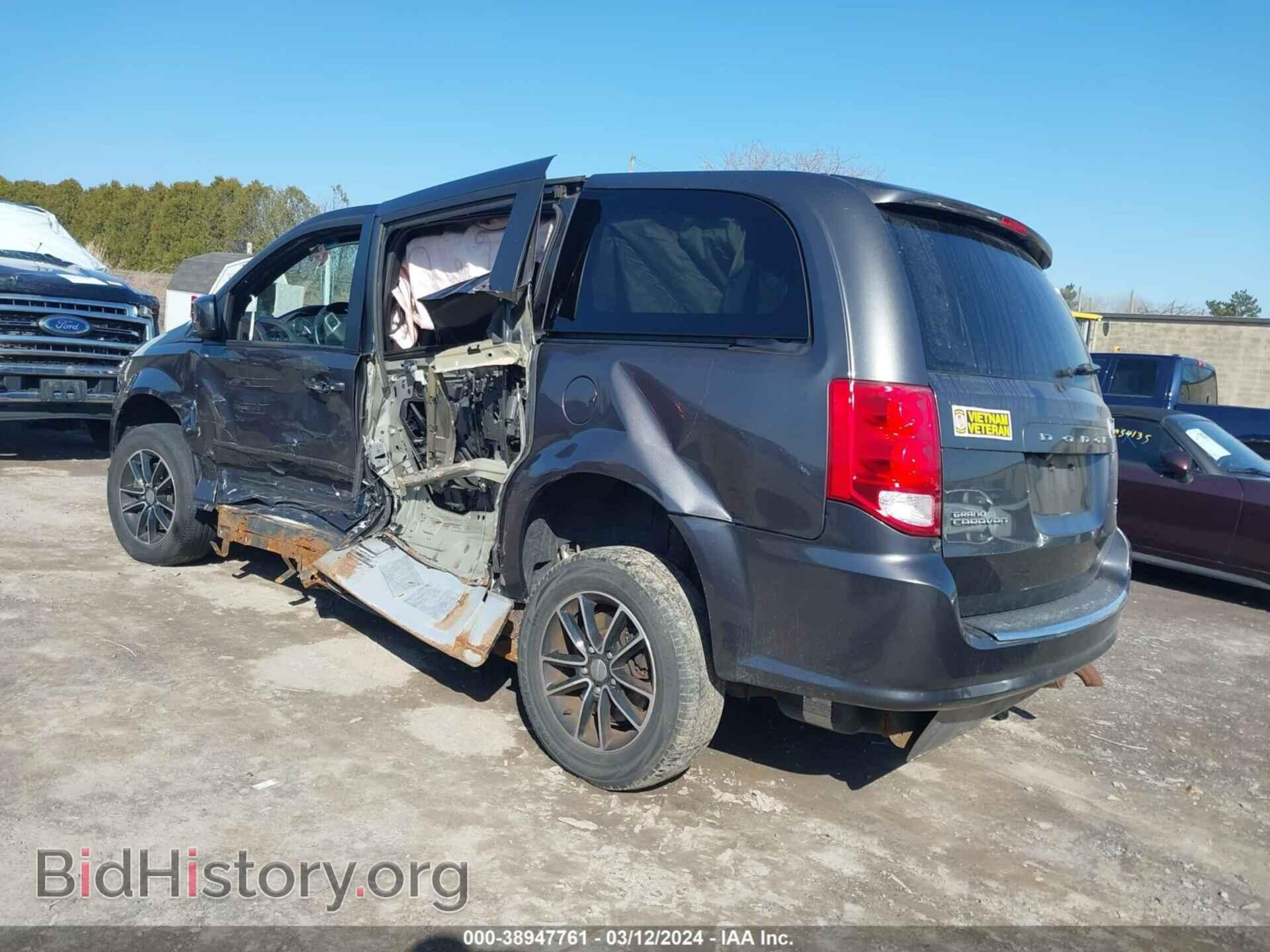 2017 DODGE GRAND CARAVAN - VIN: 2C4RDGEG8HR749284 - Фото 3