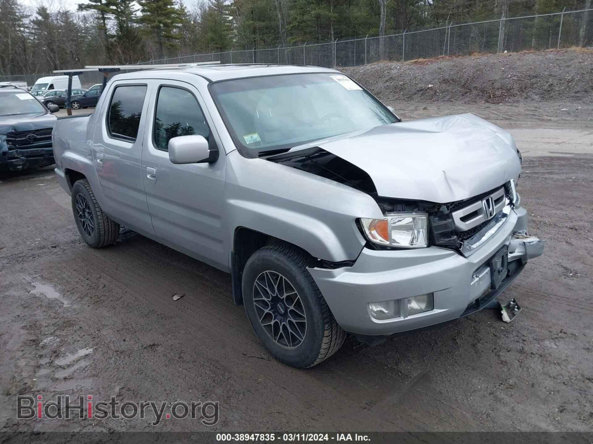 Photo 5FPYK1F55BB001114 - HONDA RIDGELINE 2011