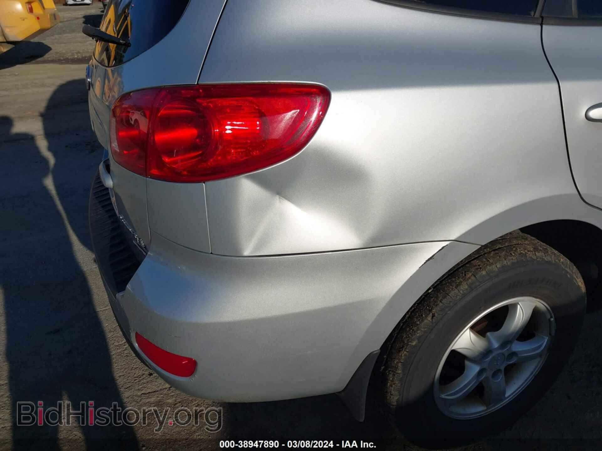 2008 HYUNDAI SANTA FE - VIN: 5NMSG73D78H188085 - Фото 6