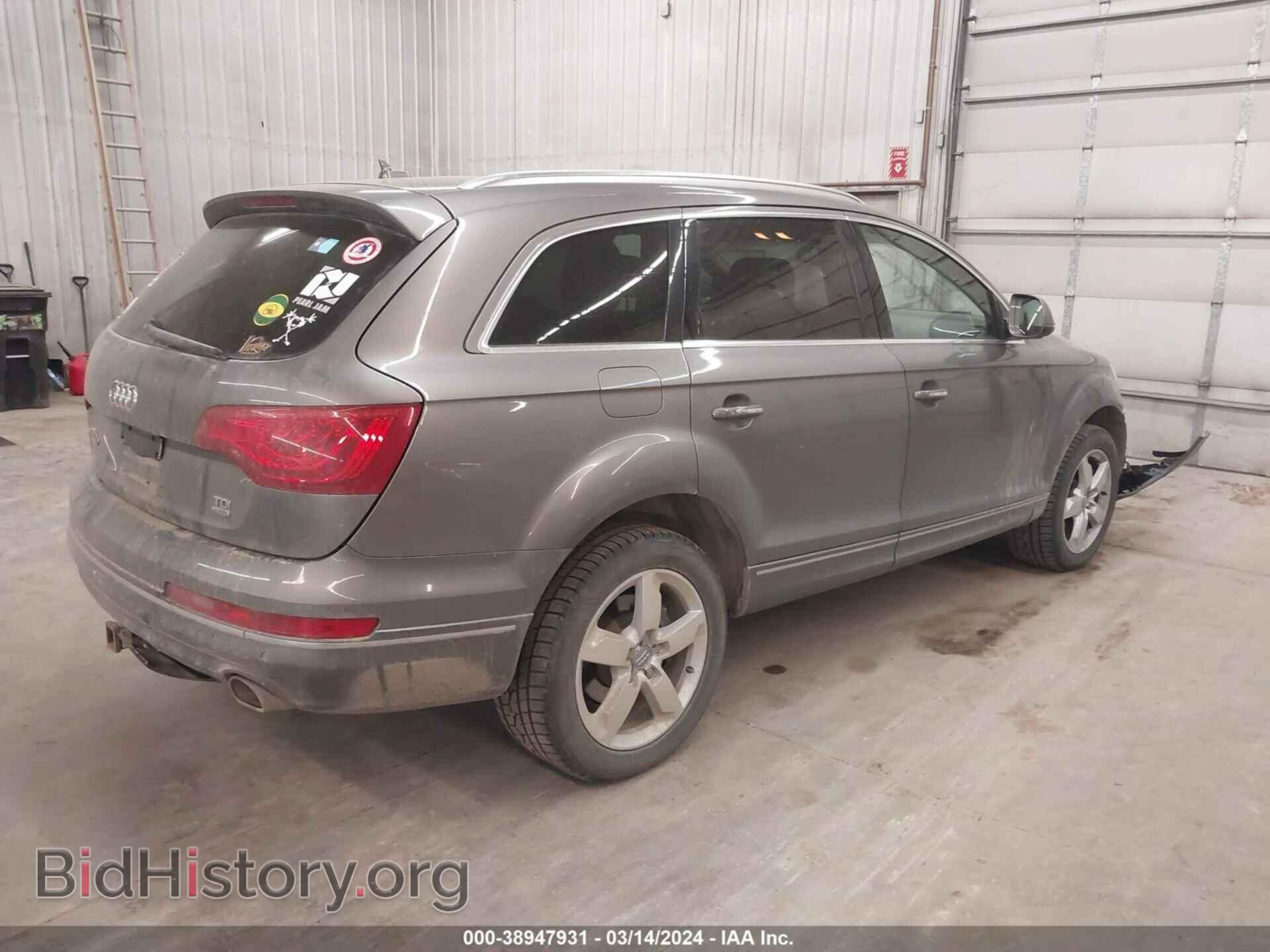 2013 AUDI Q7 - VIN: WA1LMBFEXDD003321 - Фото 4