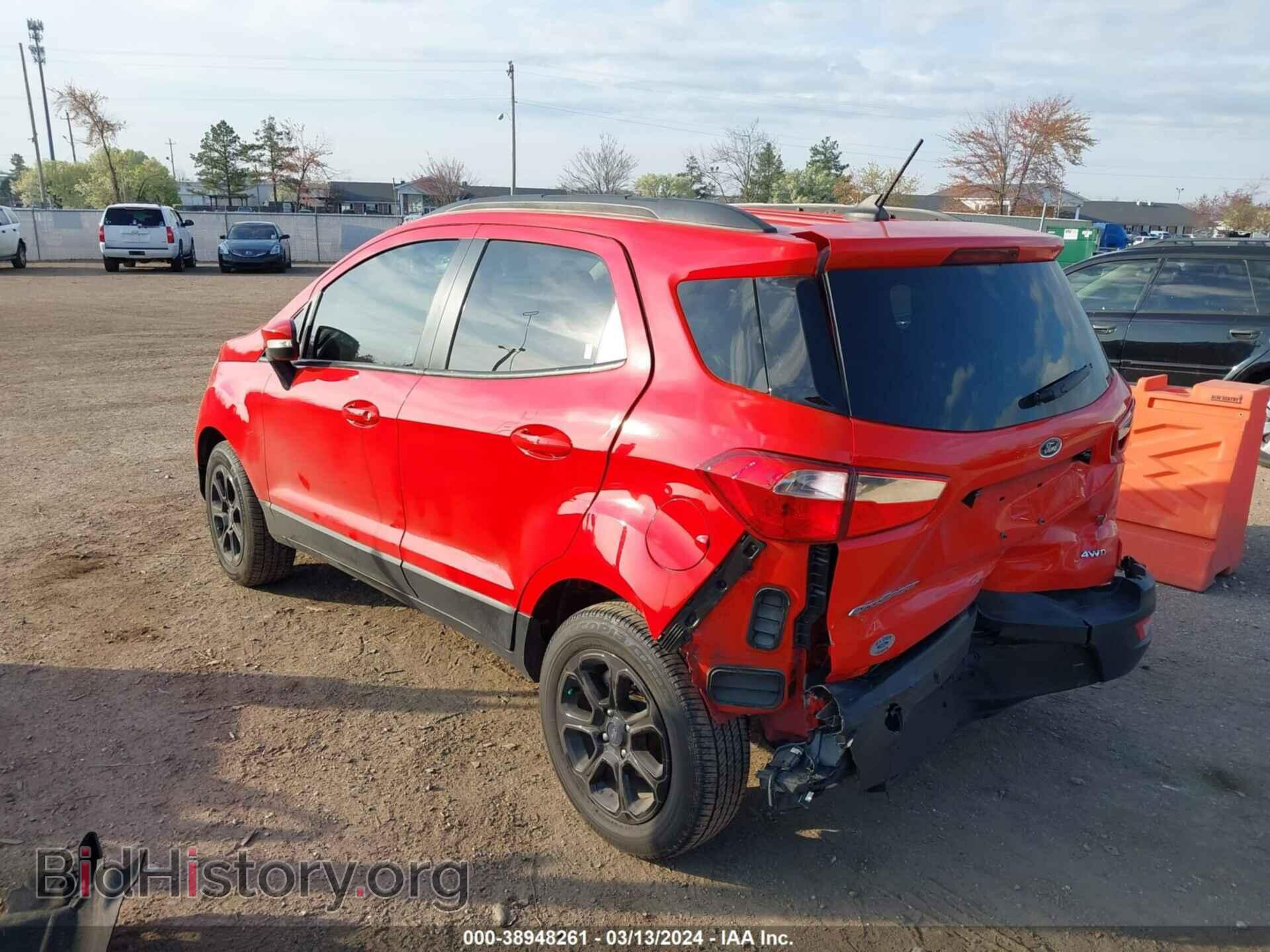2021 FORD ECOSPORT - VIN: MAJ6S3GLXMC398317 - Фото 3