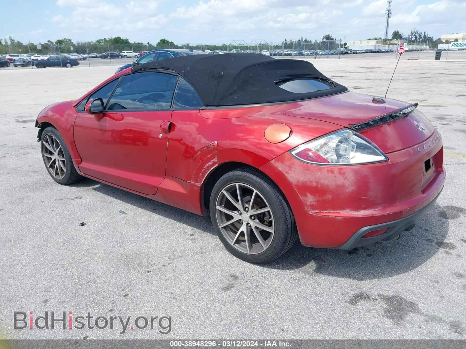2011 MITSUBISHI ECLIPSE SPYDER - VIN: 4A37L2EF7BE003074 - Фото 3