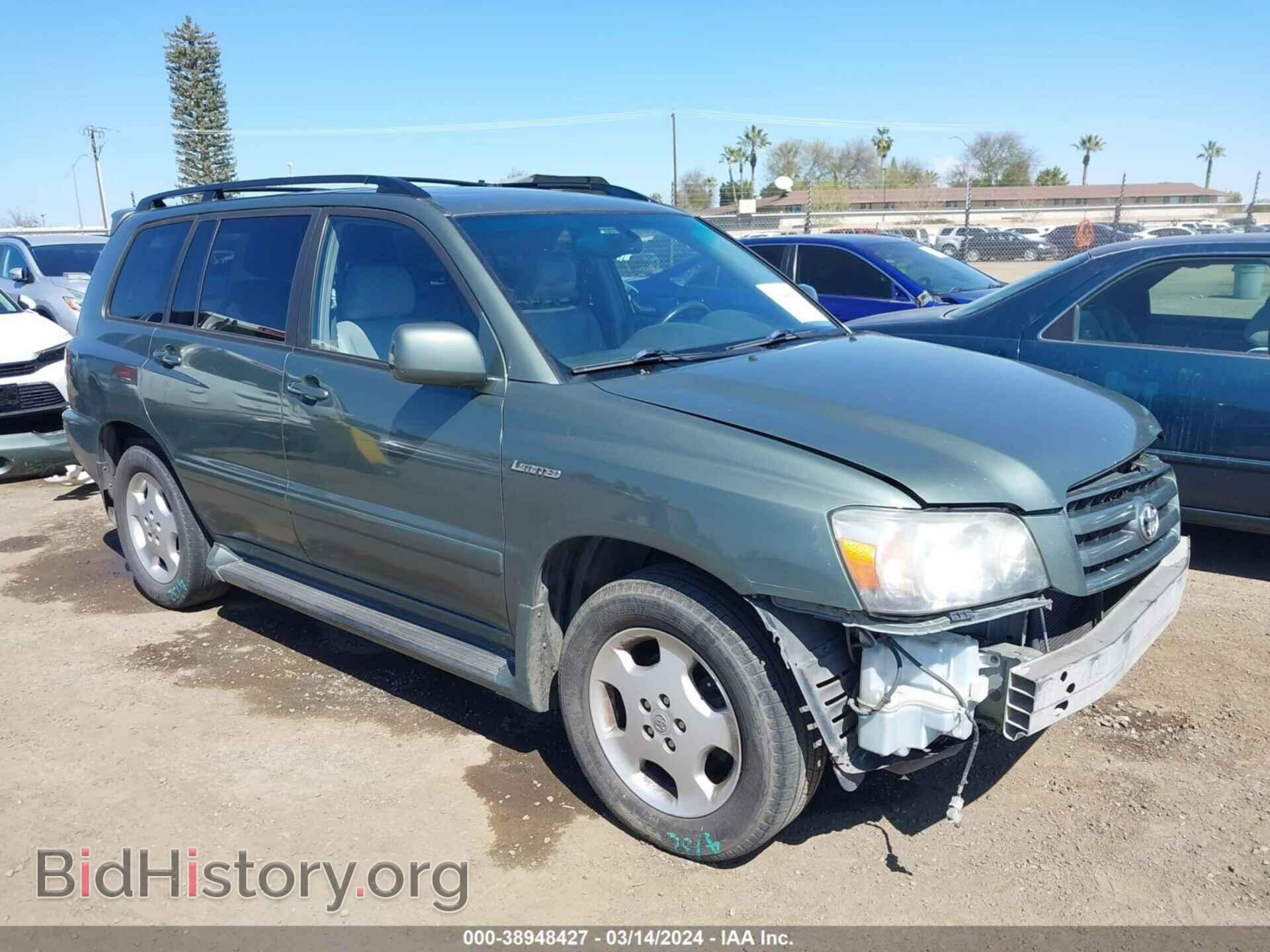 Photo JTEEP21A960150116 - TOYOTA HIGHLANDER 2006