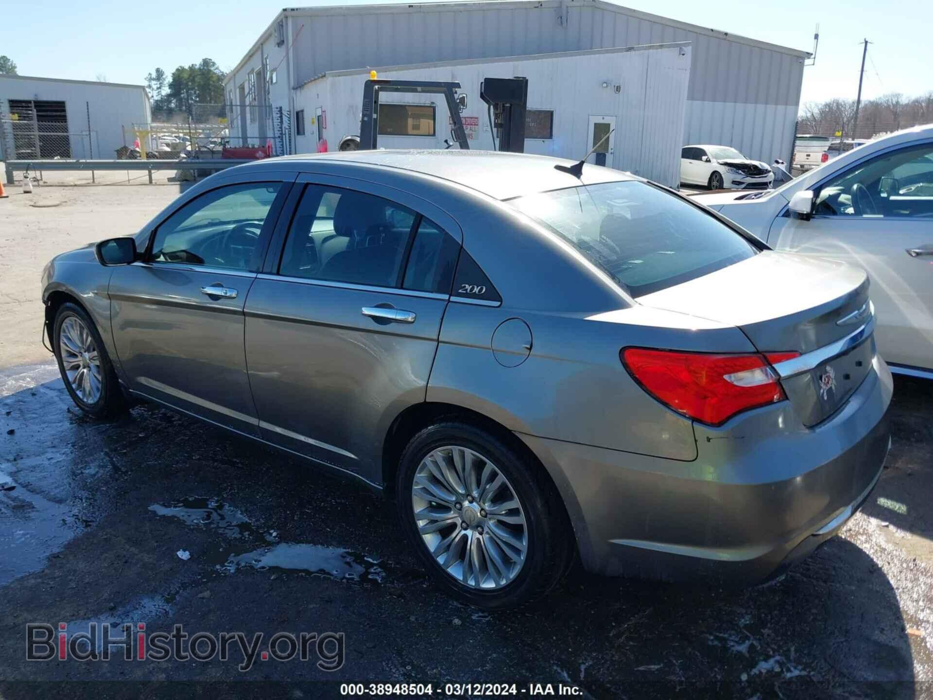 2012 CHRYSLER 200 - VIN: 1C3CCBCG5CN254064 - Фото 3