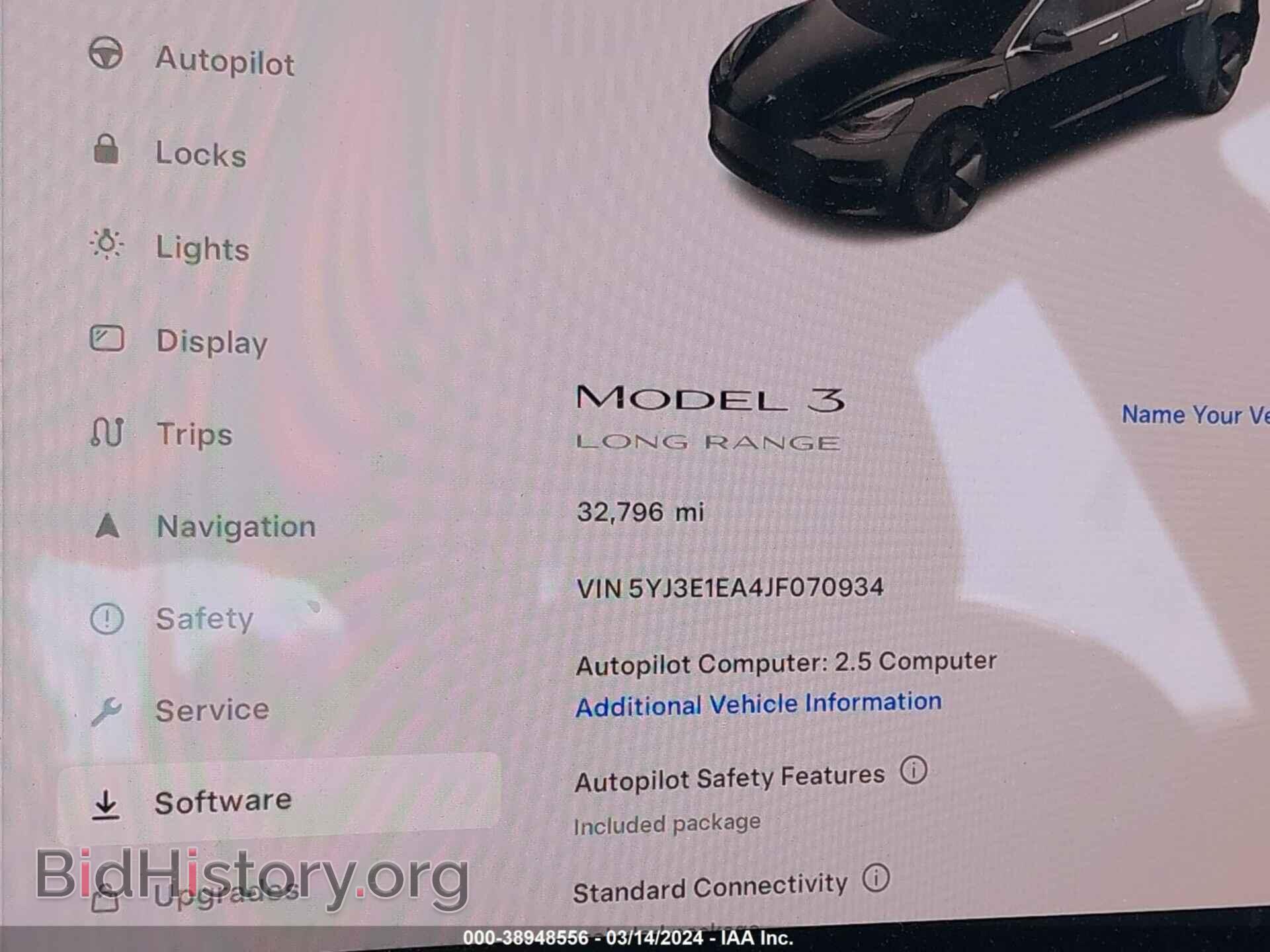 2018 TESLA MODEL 3 - VIN: 5YJ3E1EA4JF070934 - Фото 16