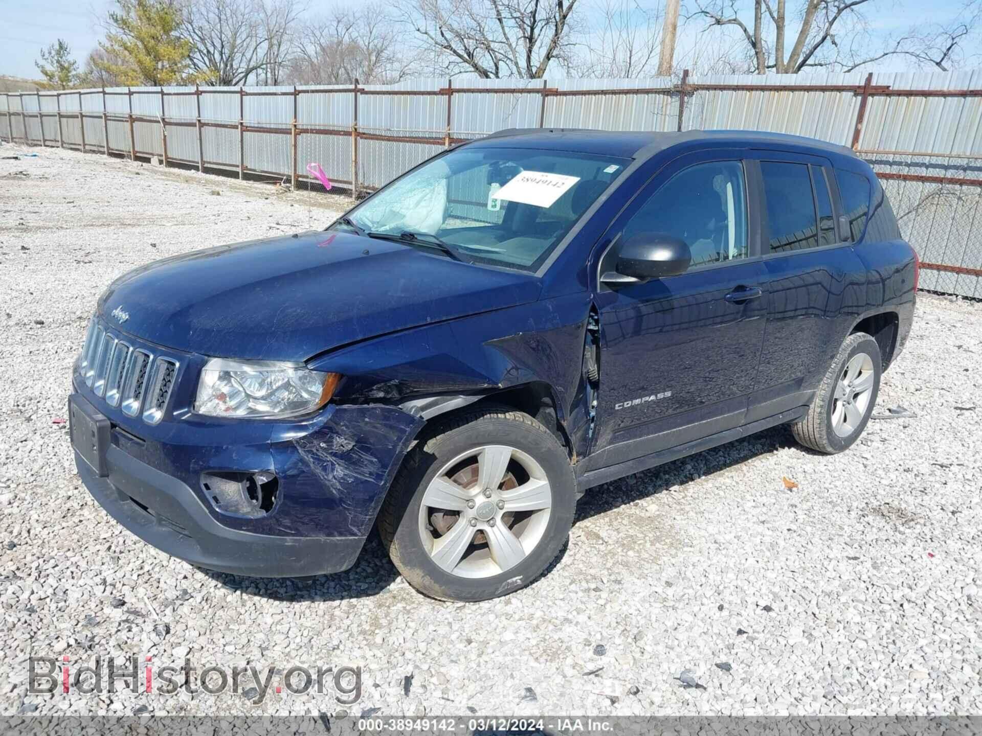 2013 JEEP COMPASS - VIN: 1C4NJCEB0DD213561 - Фото 2