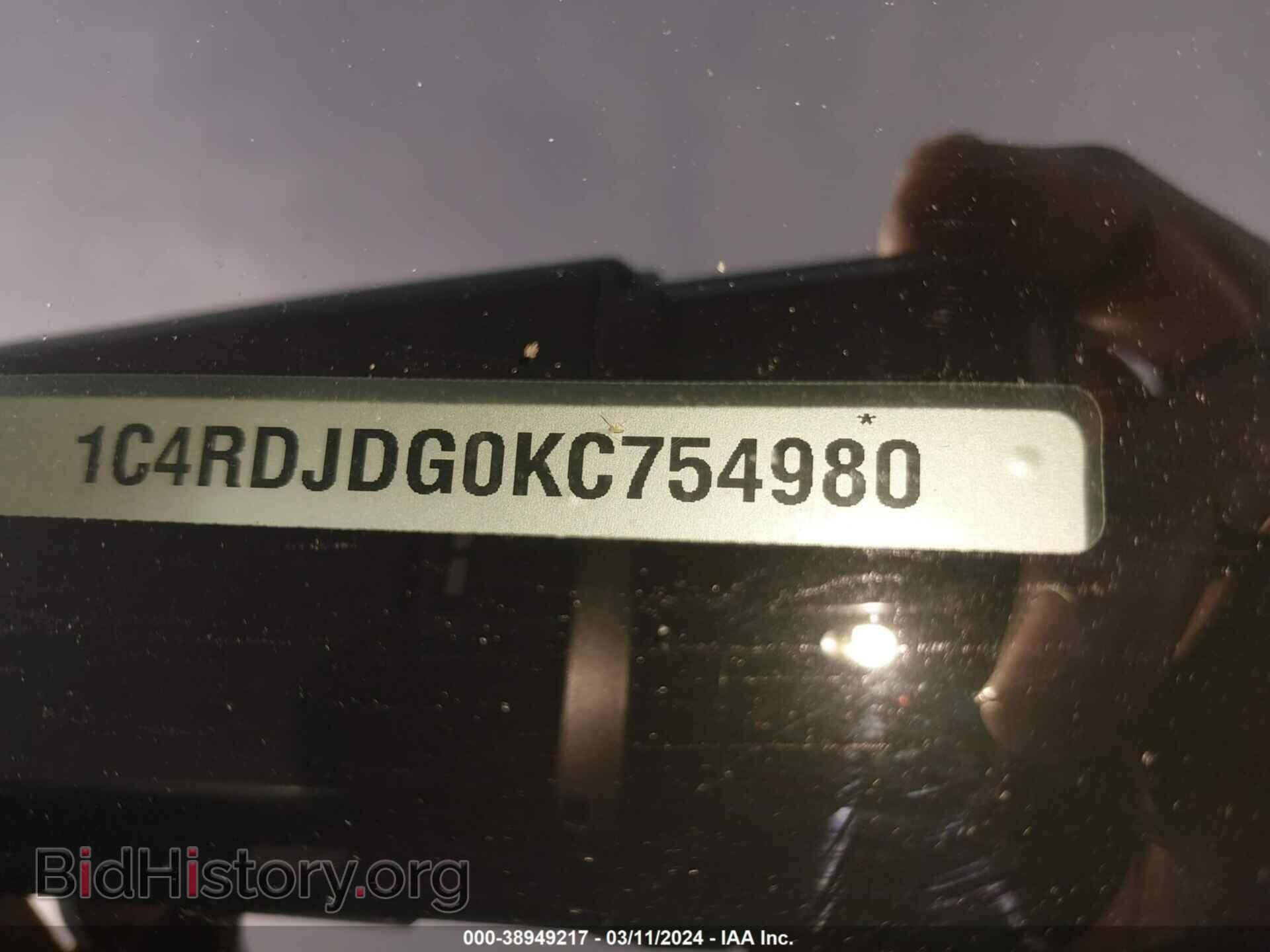 2019 DODGE DURANGO - VIN: 1C4RDJDG0KC754980 - Photo 9