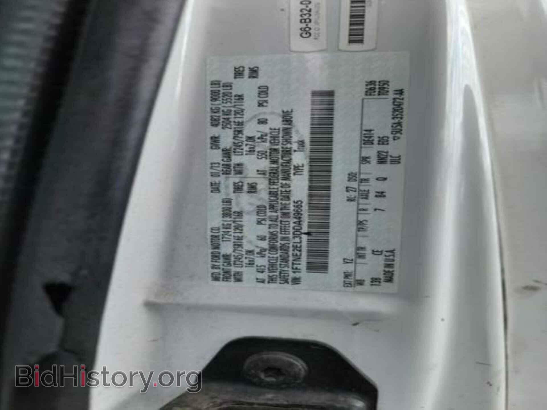 2013 FORD E-250 - VIN: 1FTNE2EL3DDA49665 - Photo 3