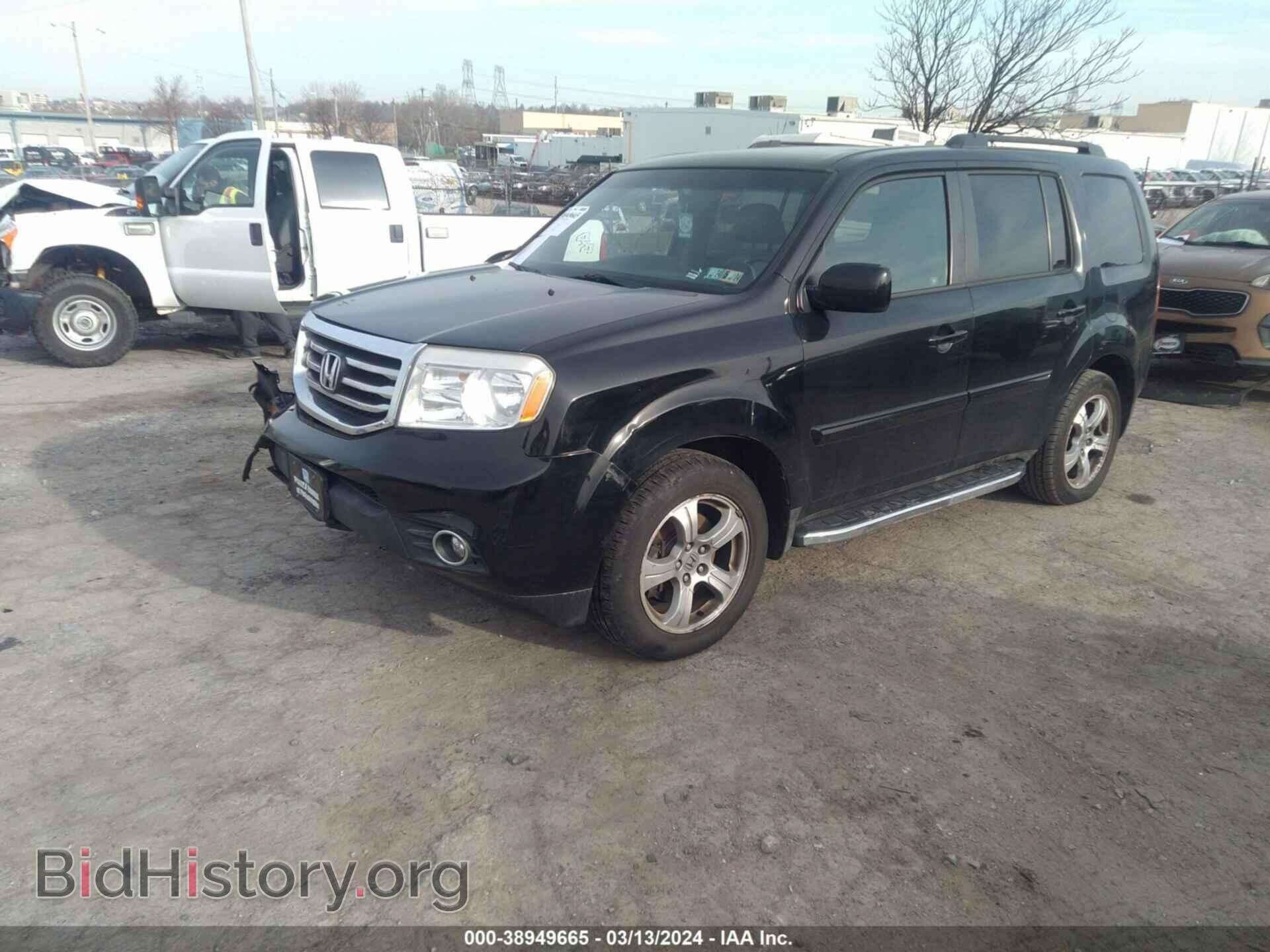 2012 HONDA PILOT - VIN: 5FNYF4H58CB012489 - Фото 2