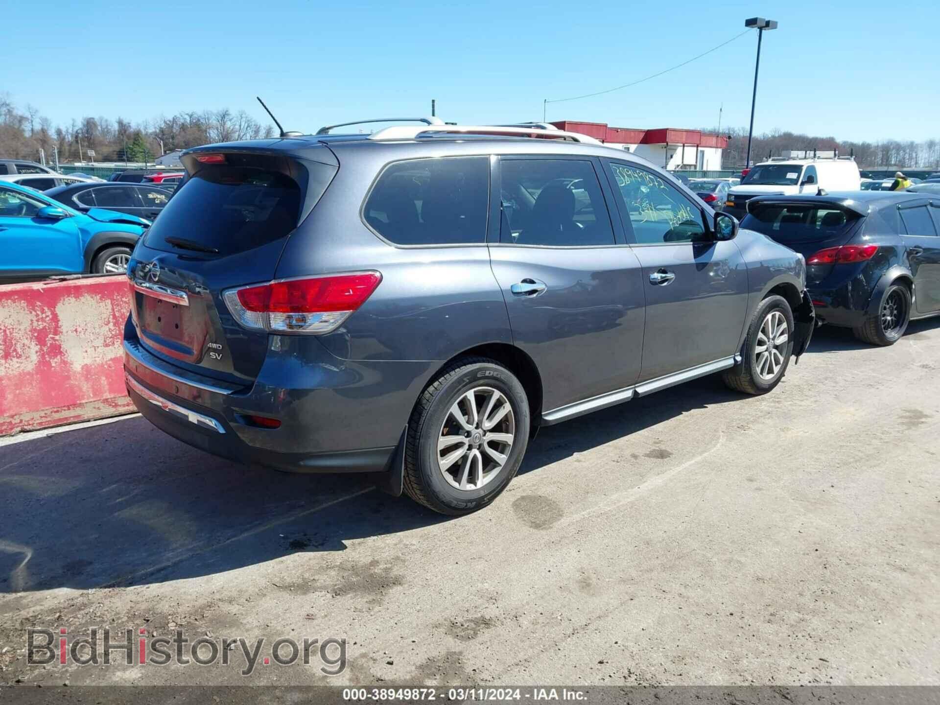 2014 NISSAN PATHFINDER - VIN: 5N1AR2MM9EC680498 - Фото 4