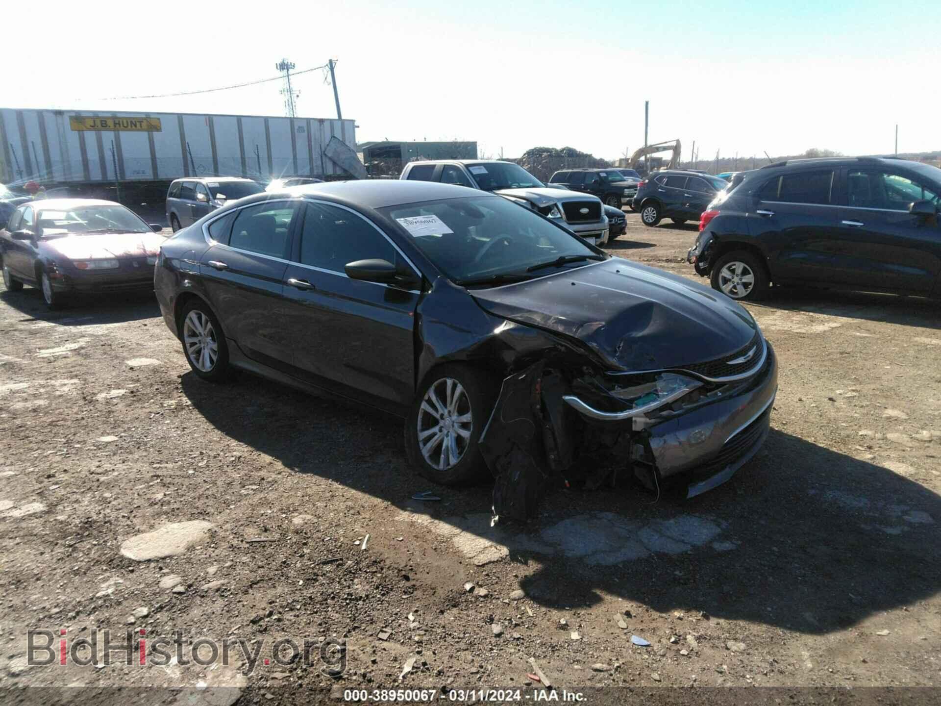 Фотография 1C3CCCAB0FN731596 - CHRYSLER 200 2015
