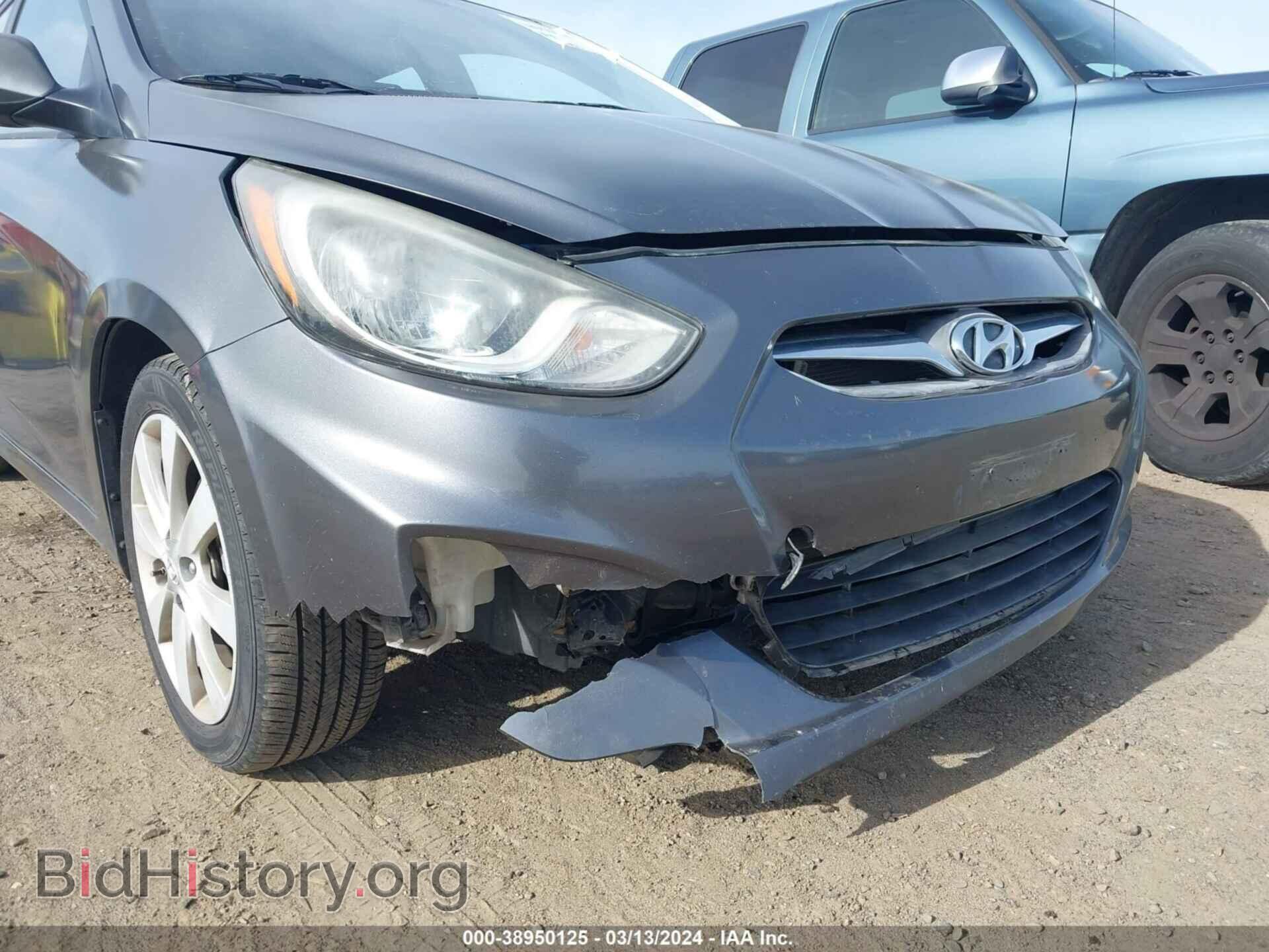 2013 HYUNDAI ACCENT - VIN: KMHCU5AE2DU065175 - Фото 6