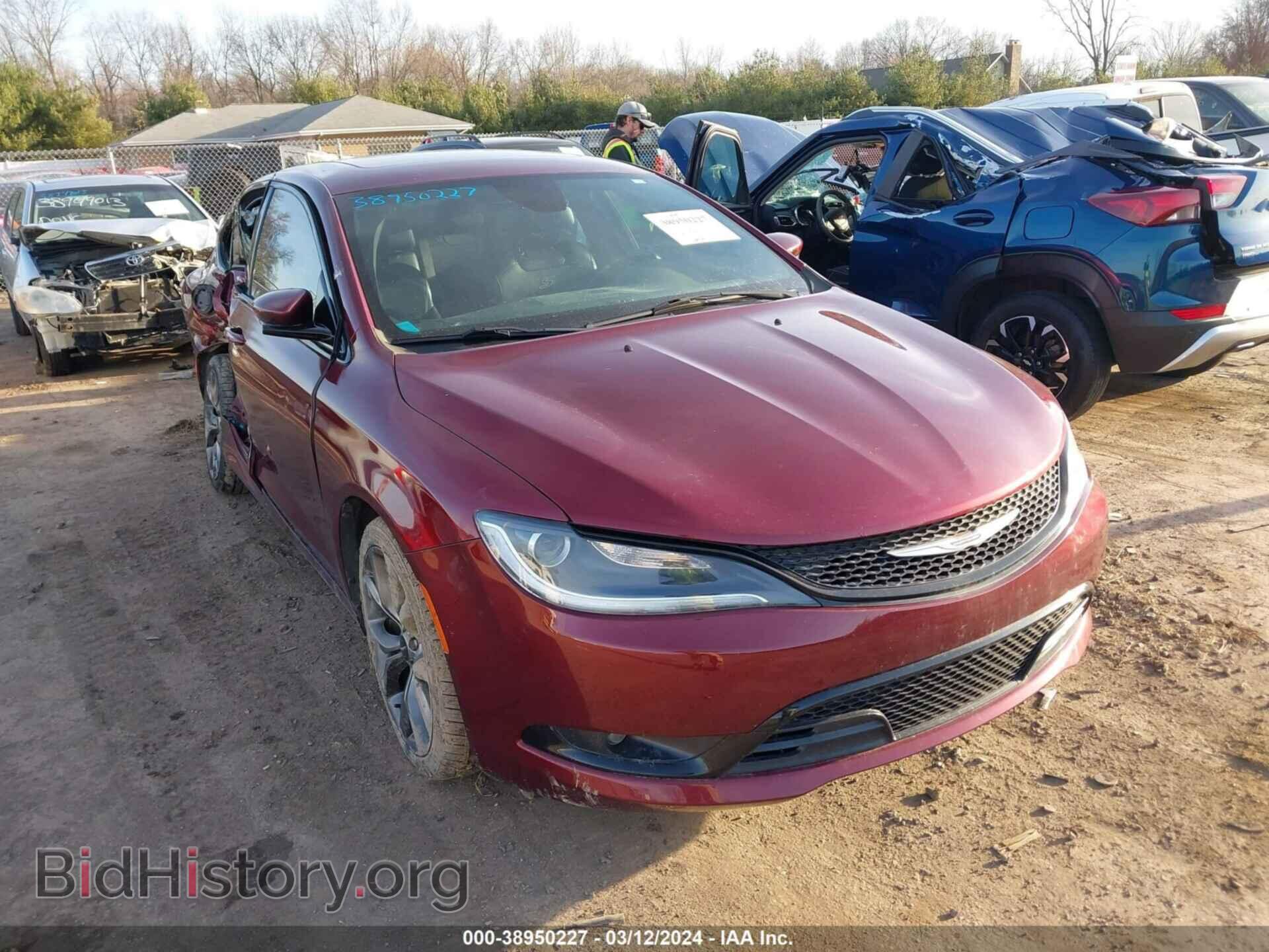 Фотография 1C3CCCBB3FN693358 - CHRYSLER 200 2015