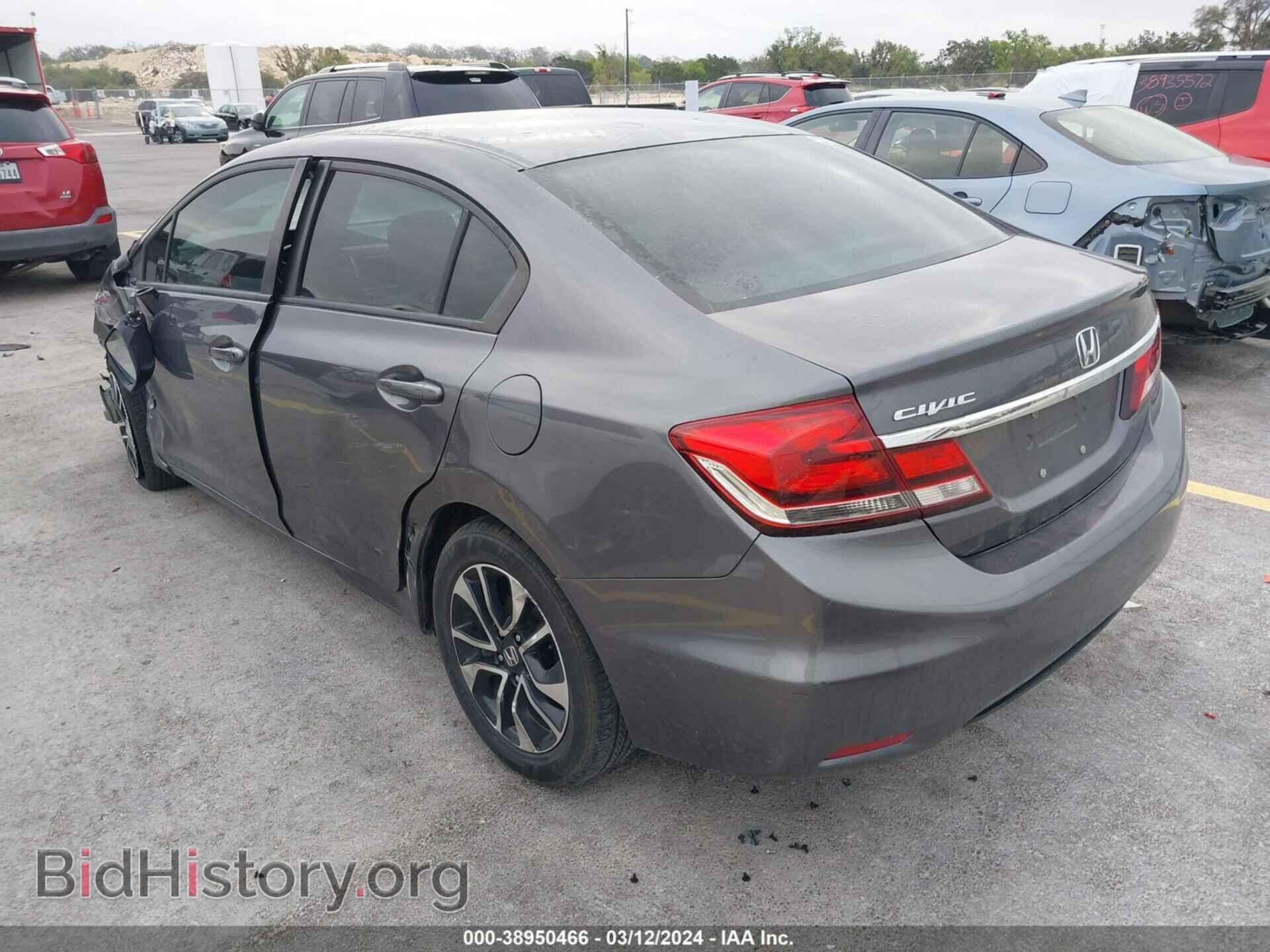 2014 HONDA CIVIC - VIN: 19XFB2F83EE032436 - Фото 3