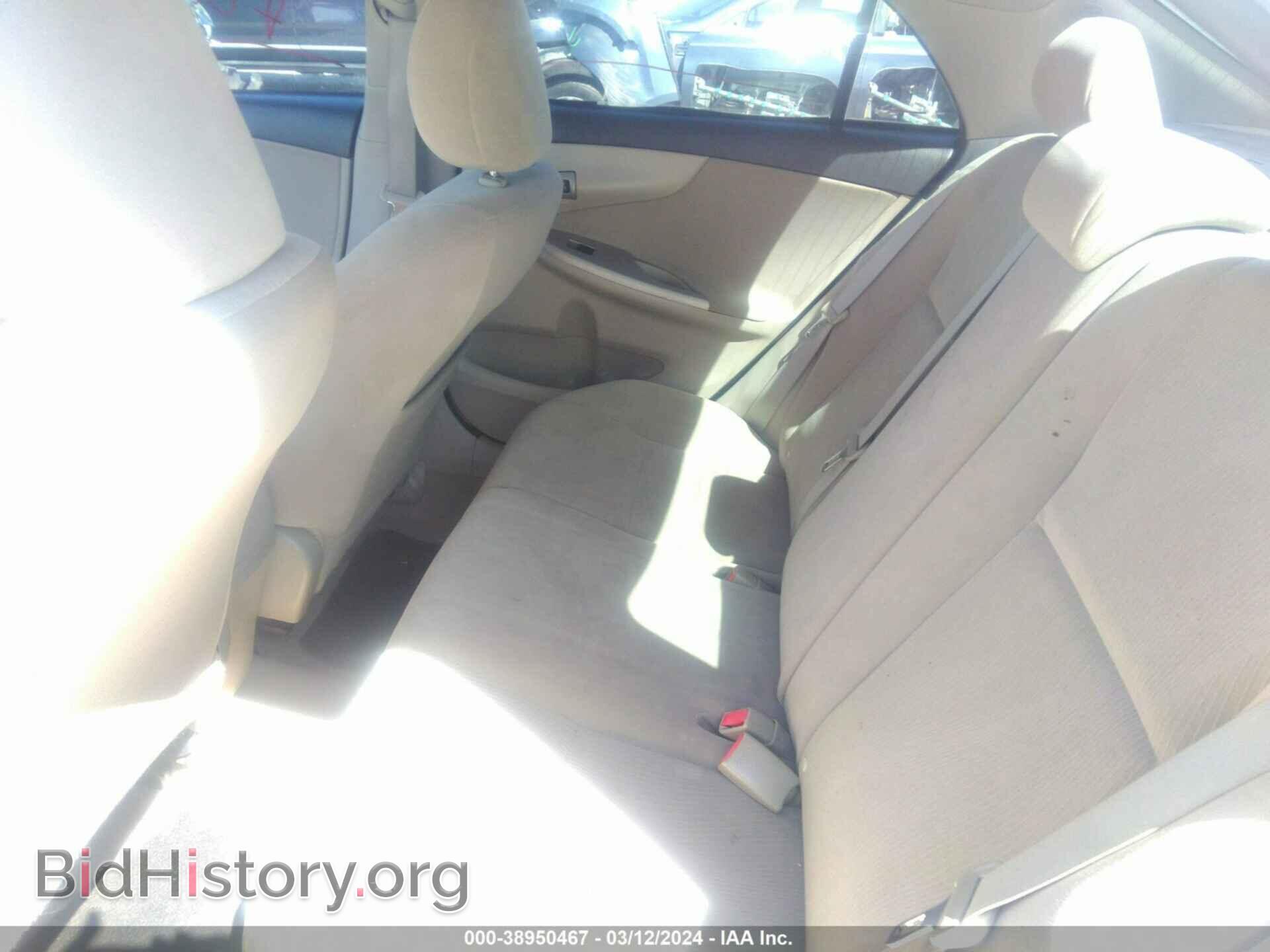 2011 TOYOTA COROLLA - VIN: 2T1BU4EE3BC702914 - Фото 8
