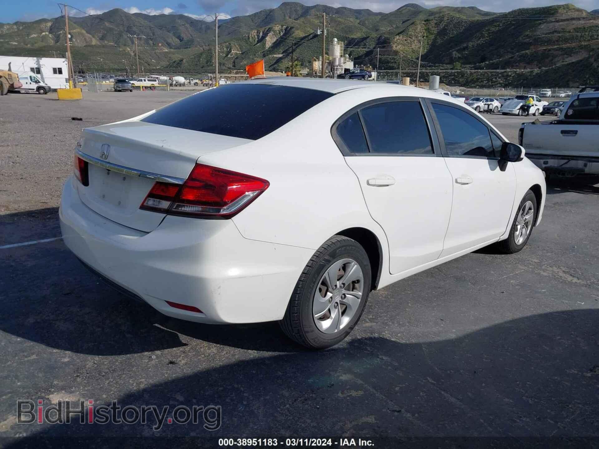 2015 HONDA CIVIC - VIN: 2HGFB2F55FH553963 - Фото 4