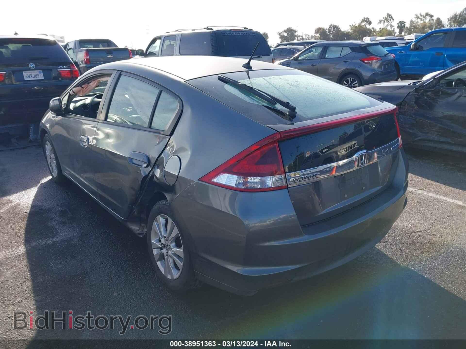 2012 HONDA INSIGHT - VIN: JHMZE2H79CS000513 - Фото 3
