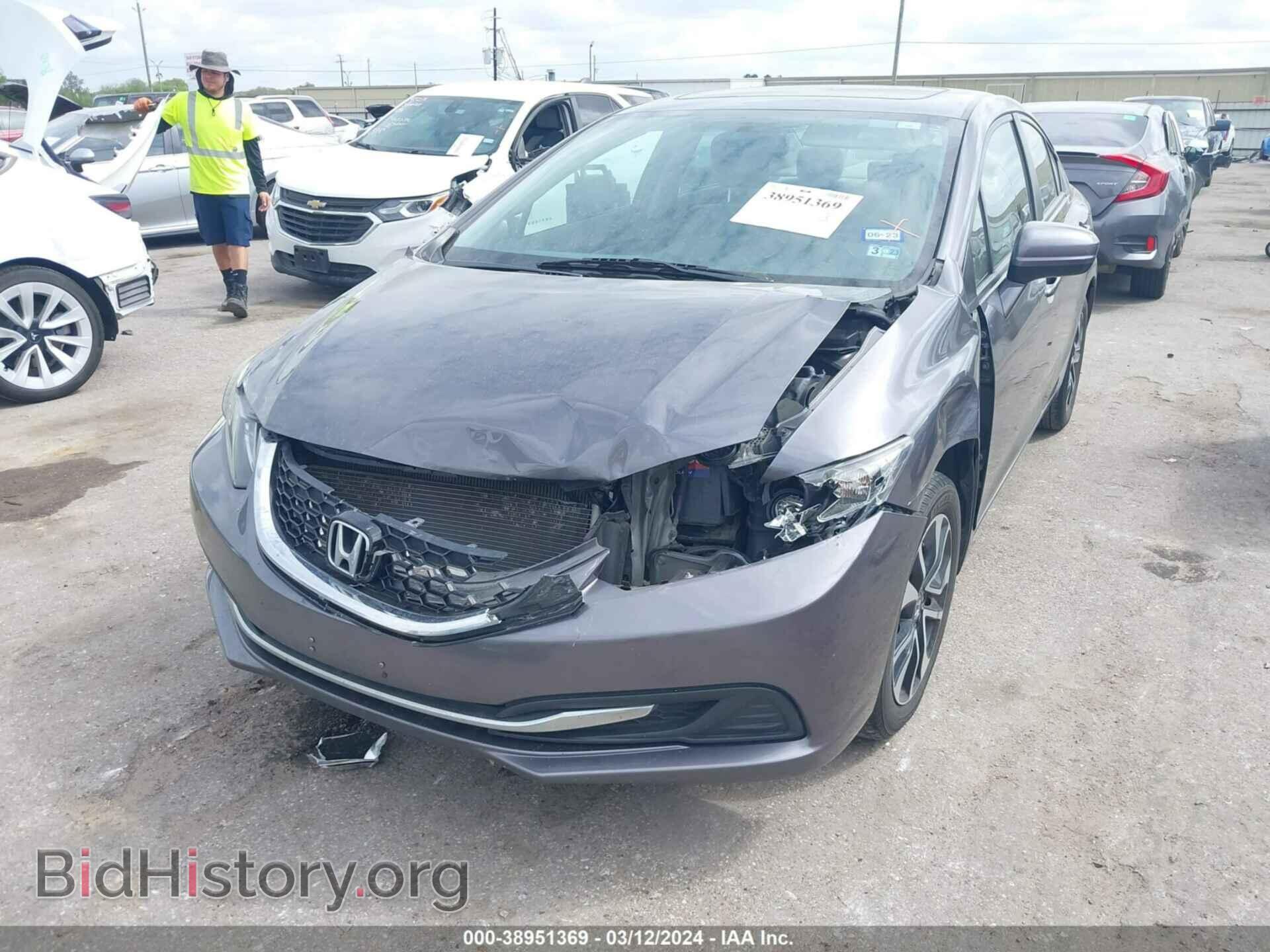 2015 HONDA CIVIC - VIN: 19XFB2F89FE084784 - Фото 2