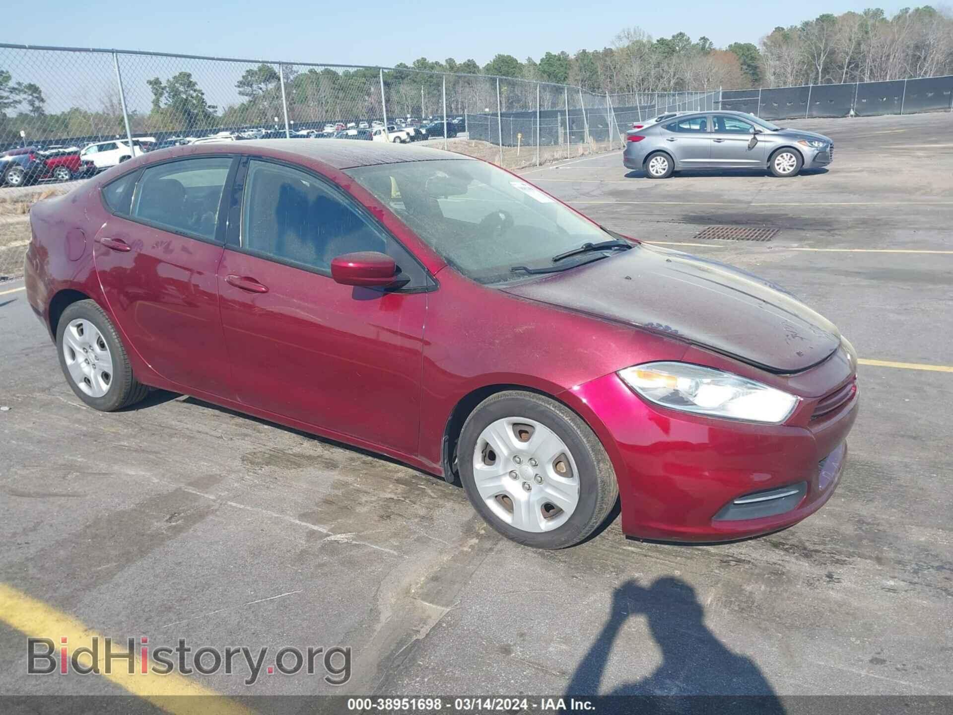 Photo 1C3CDFAAXFD237743 - DODGE DART 2015