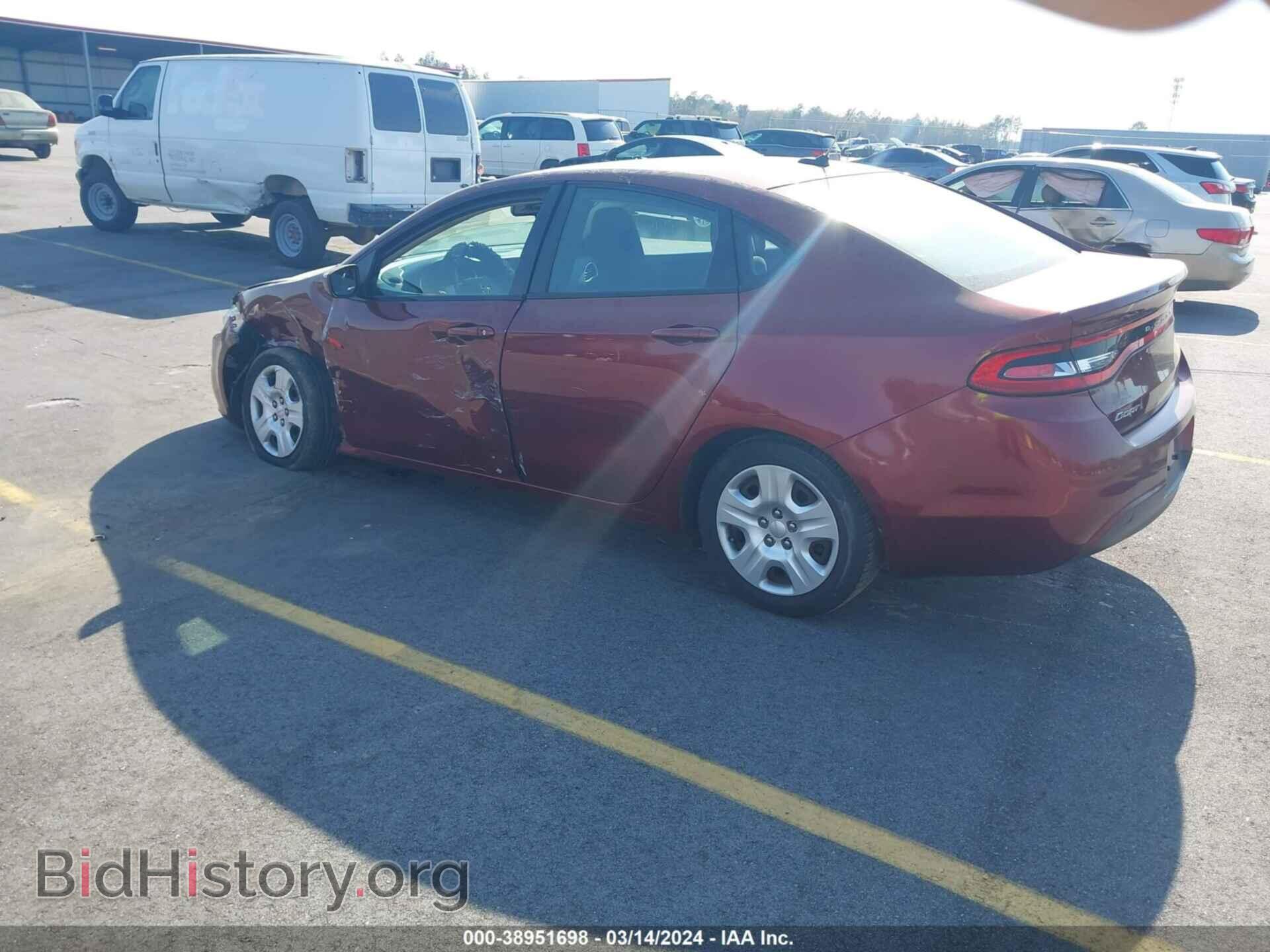 2015 DODGE DART - VIN: 1C3CDFAAXFD237743 - Фото 3