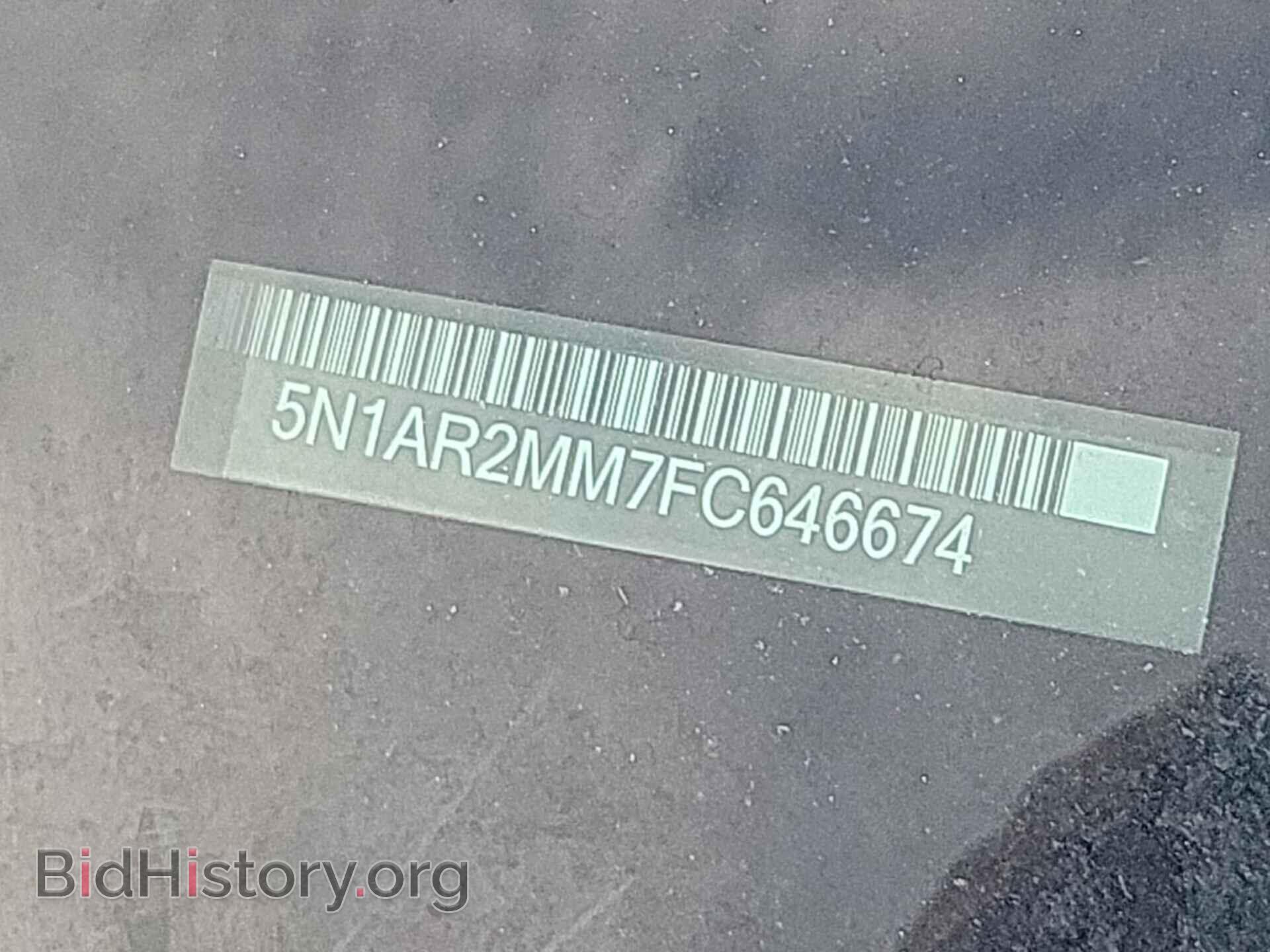 2015 NISSAN PATHFINDER - VIN: 5N1AR2MM7FC646674 - Фото 4