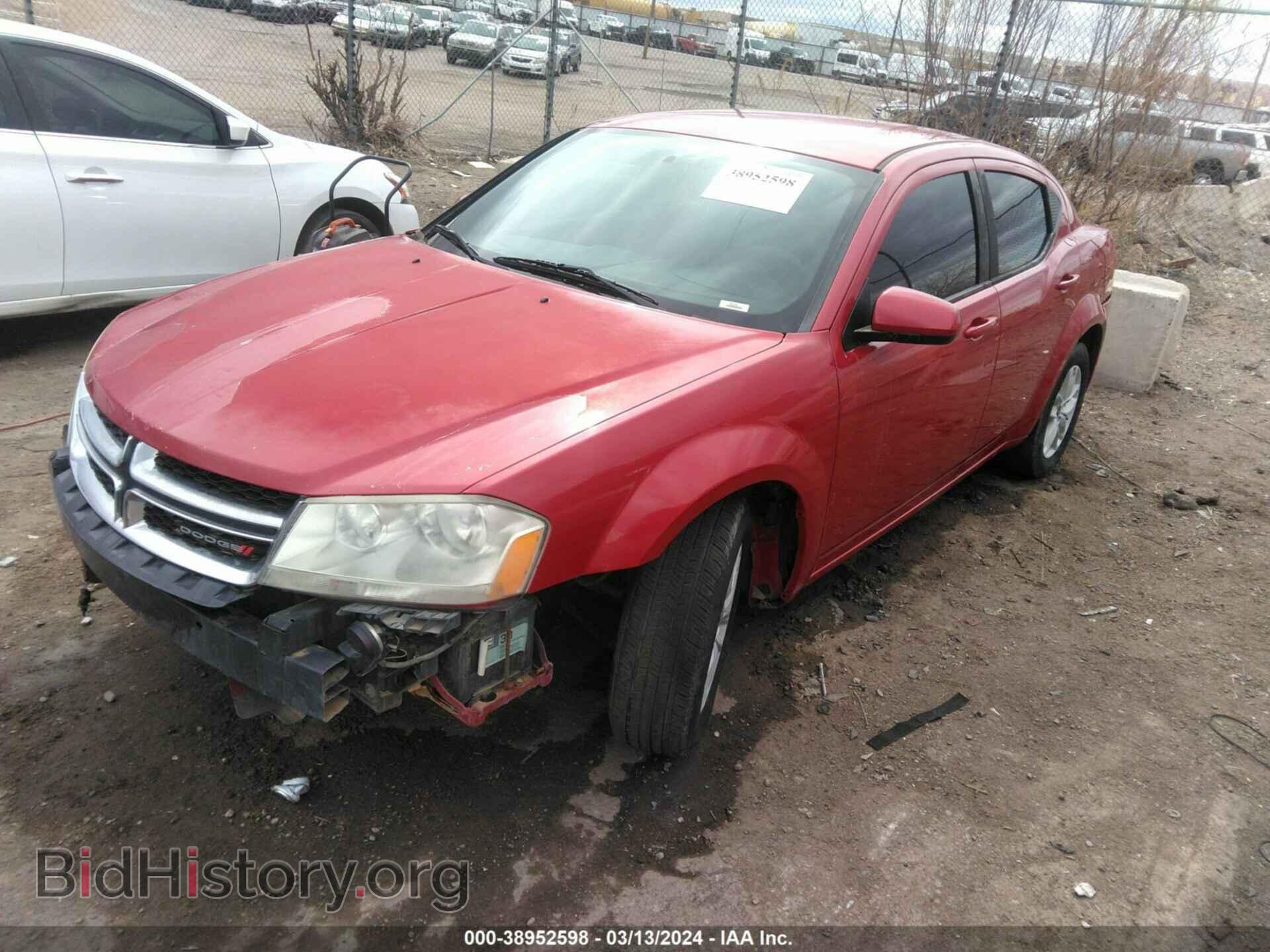 2012 DODGE AVENGER - VIN: 1C3CDZCB9CN225516 - Photo 2