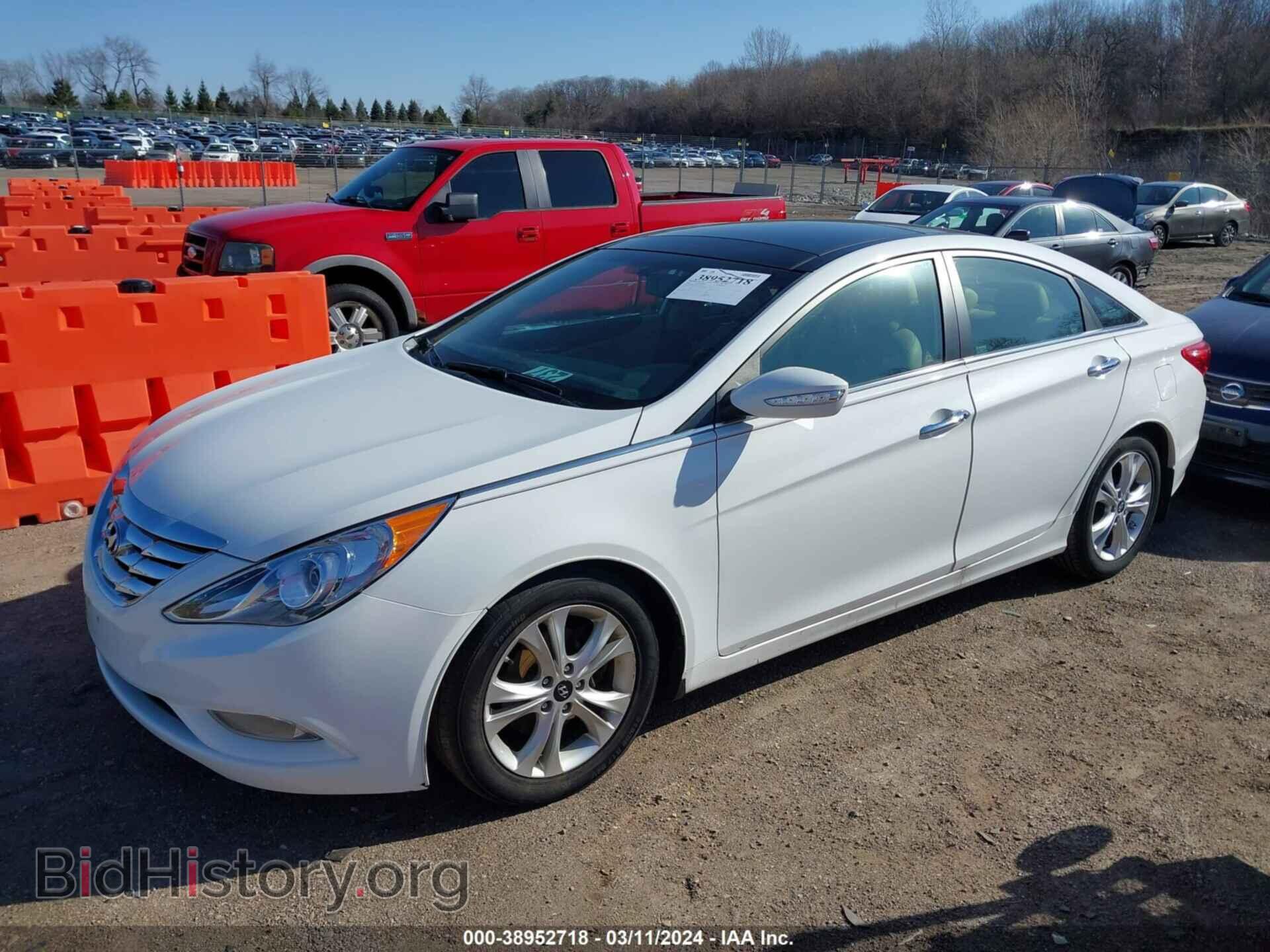 2013 HYUNDAI SONATA - VIN: 5NPEC4AC6DH612340 - Фото 2