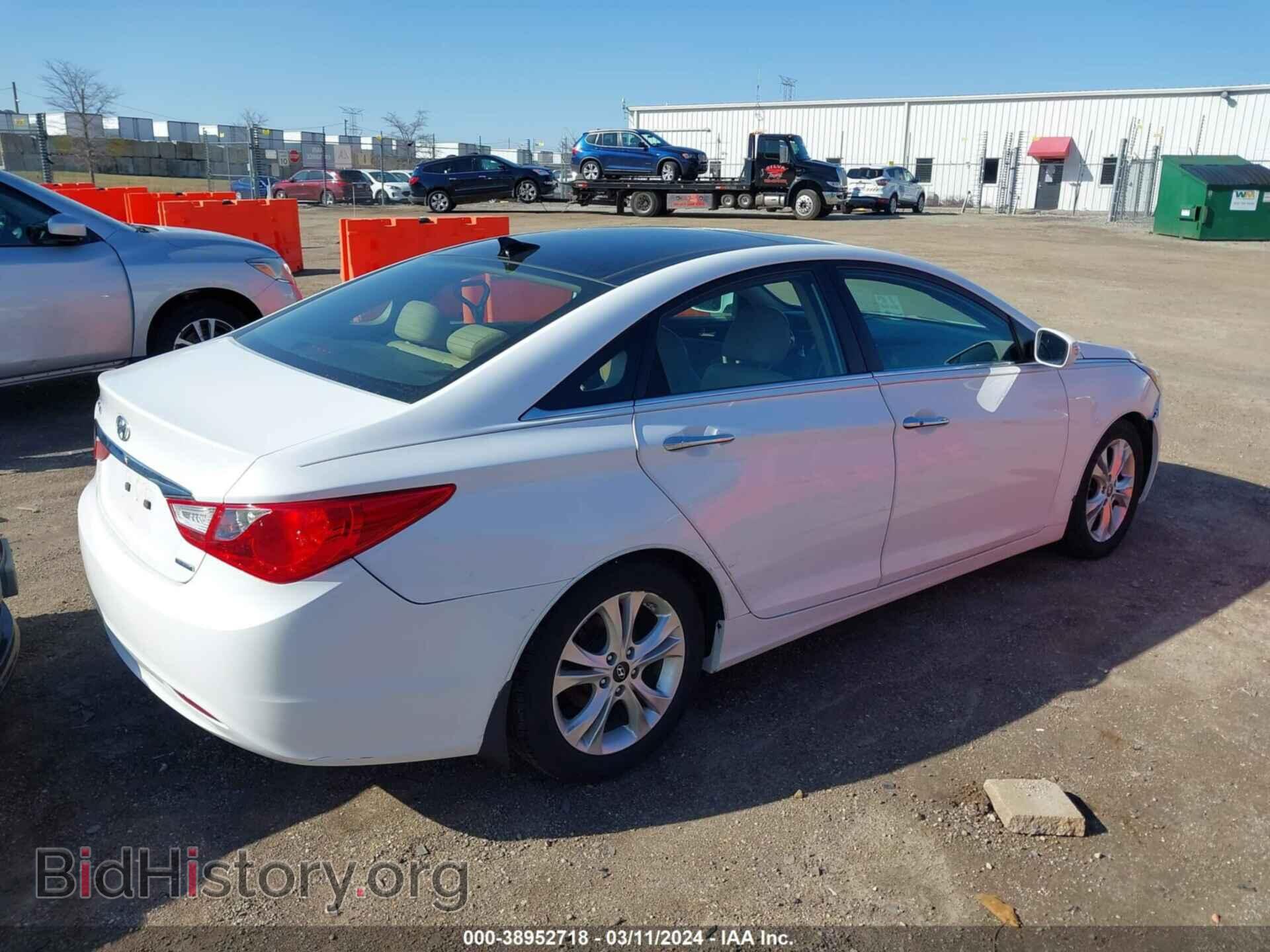 2013 HYUNDAI SONATA - VIN: 5NPEC4AC6DH612340 - Фото 4