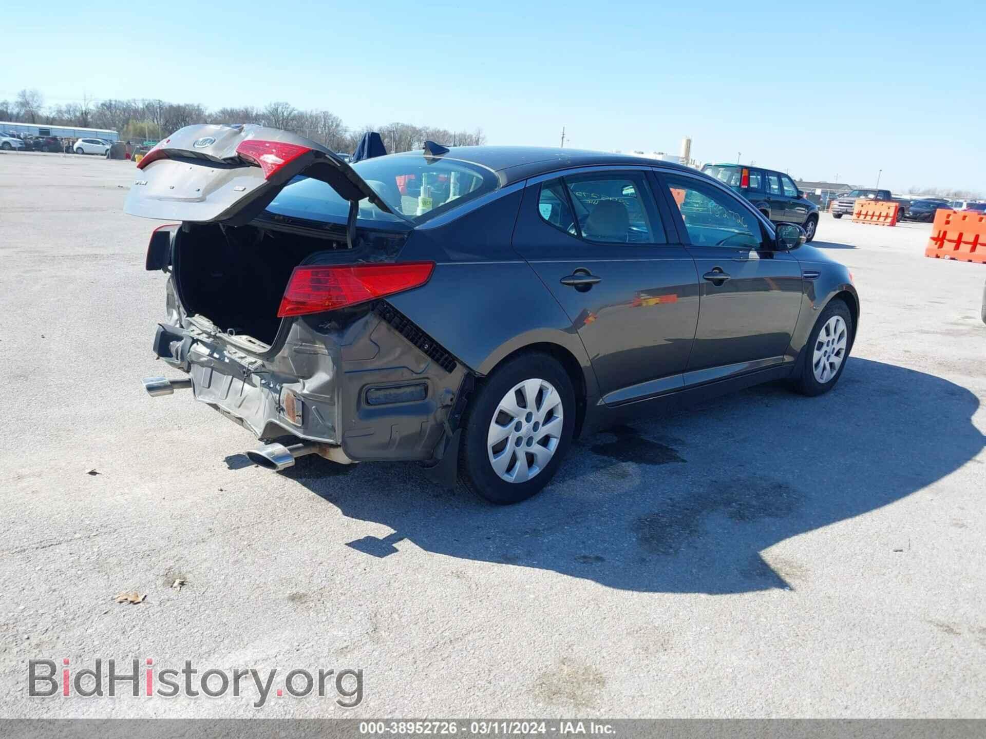 2011 KIA OPTIMA - VIN: KNAGM4A70B5067562 - Фото 4