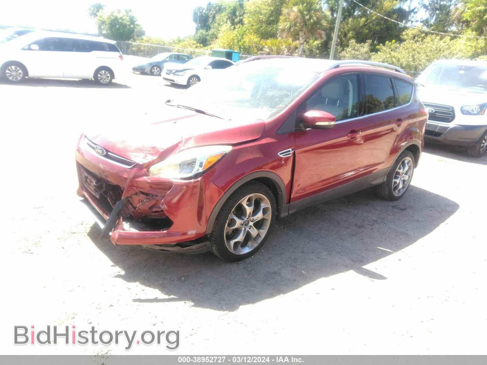 2014 FORD ESCAPE - VIN: 1FMCU0J97EUC90134 - Фото 2